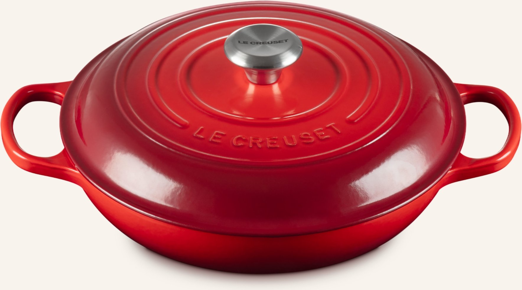 Le Creuset Bräter Gourmet rot