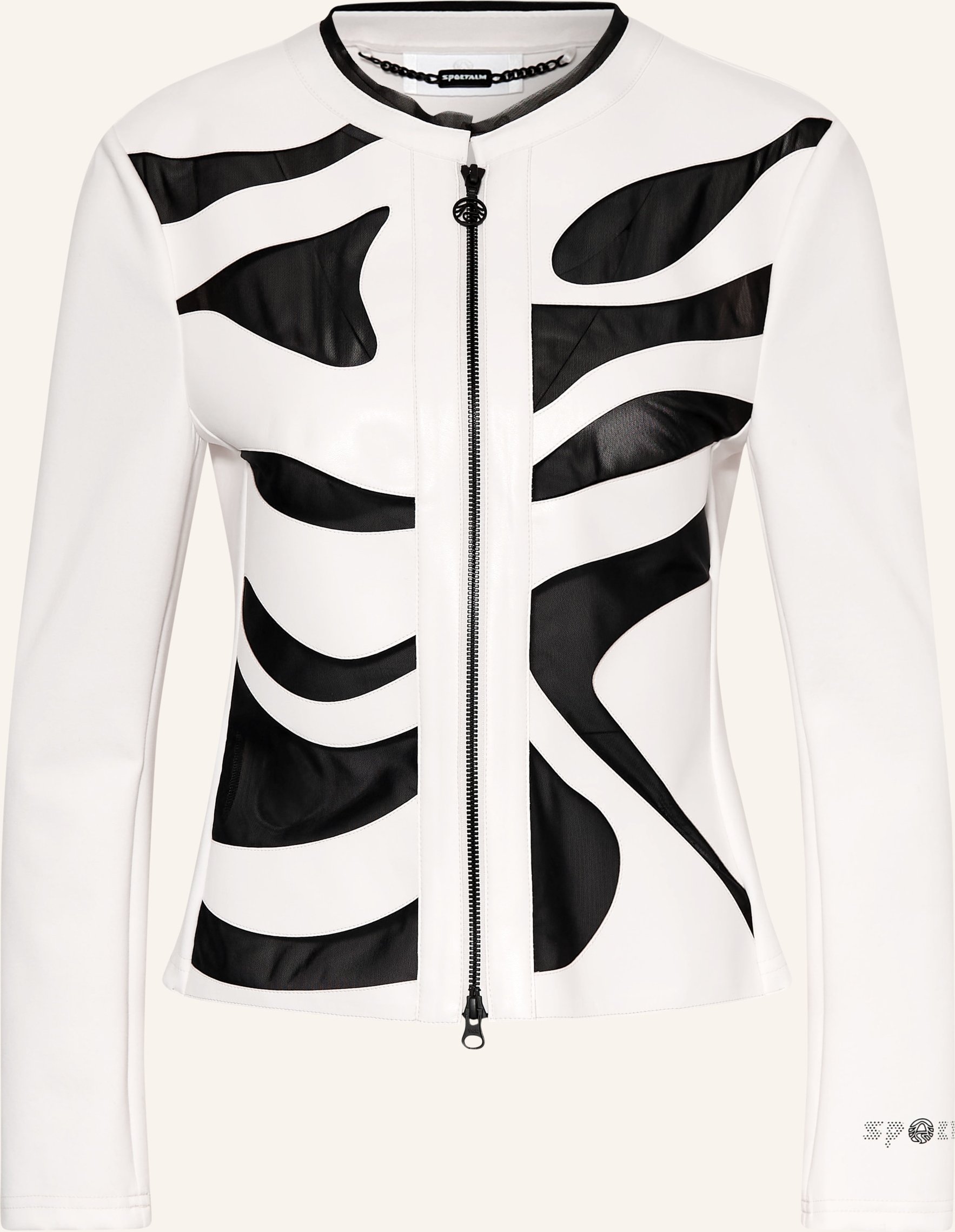 Sportalm Jacke Im Materialmix weiss