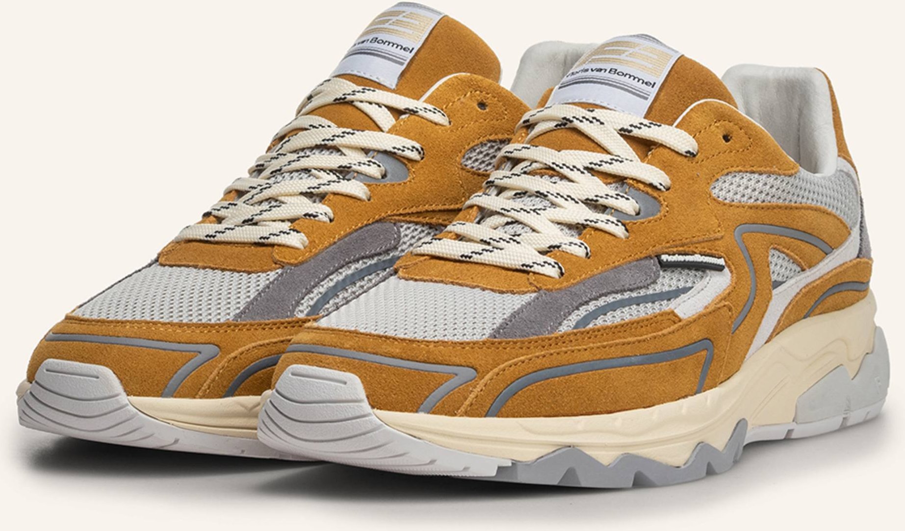 Floris Van Bommel Sneaker De Rezer 02 braun