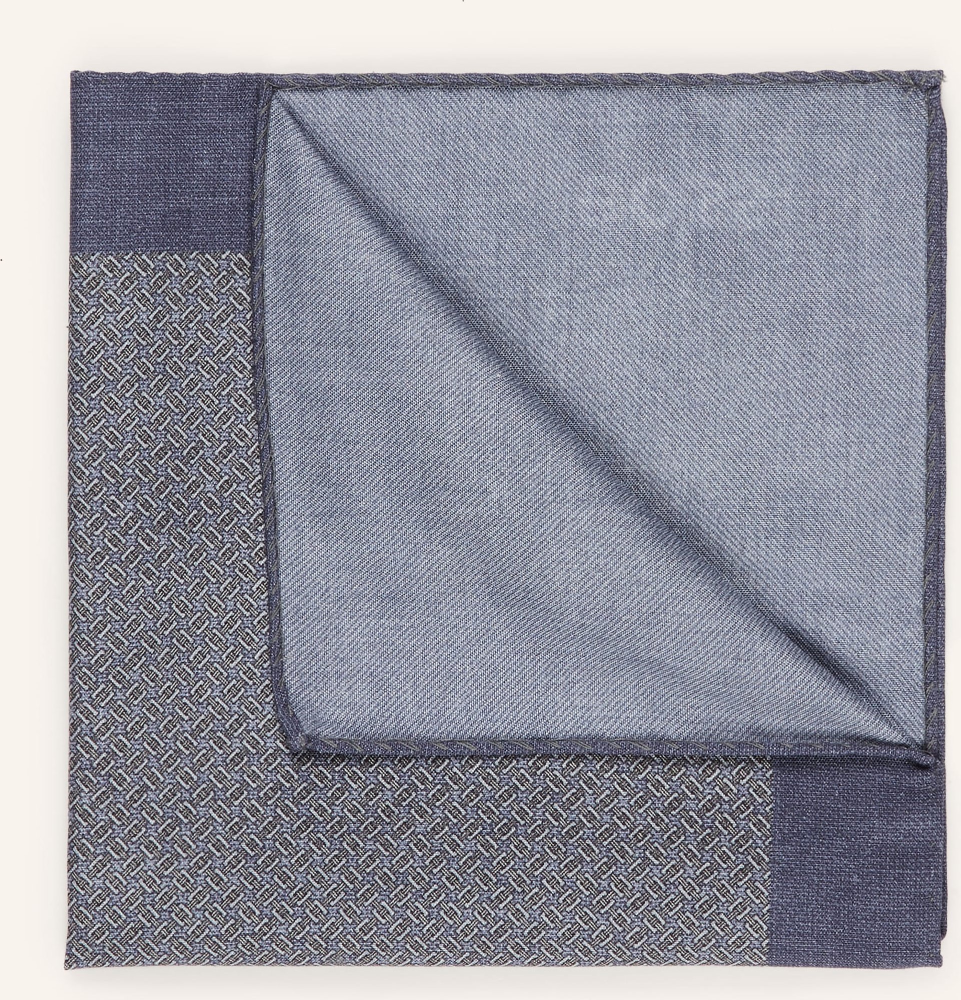 Boss Einstecktuch lila