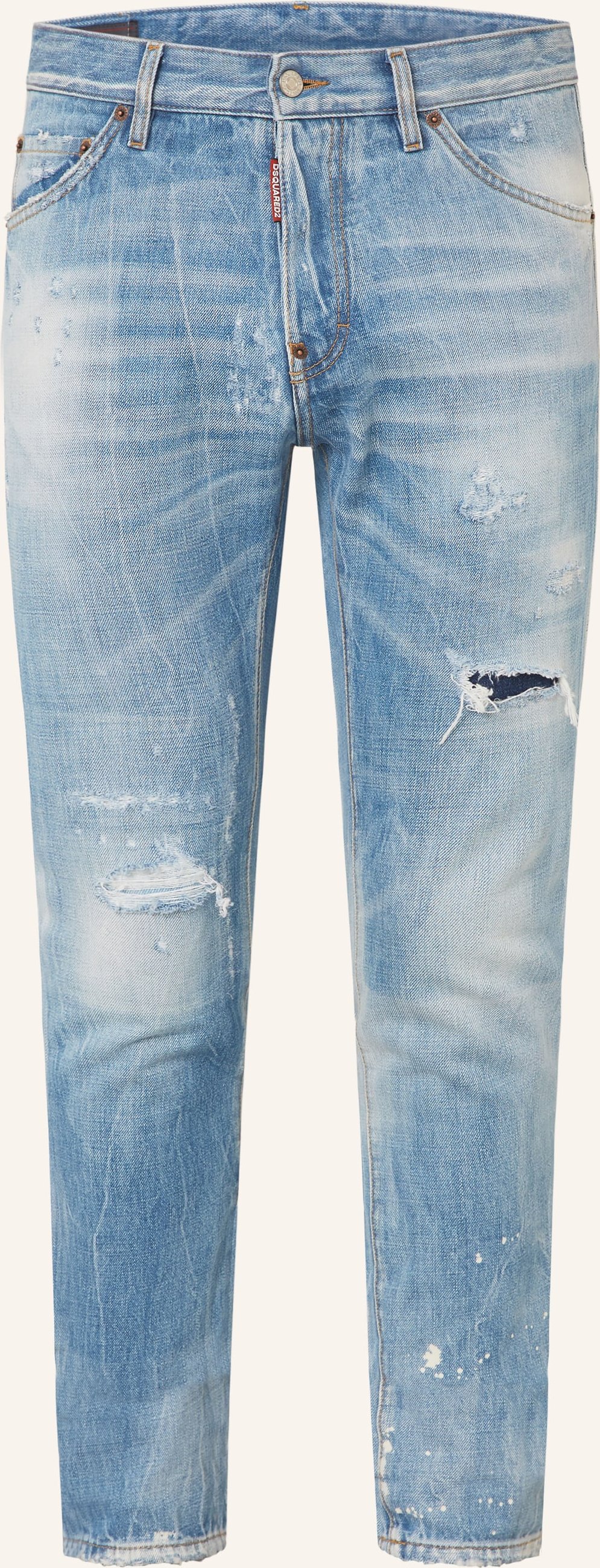 dsquared2 Jeans Teddy Extra Slim Fit blau