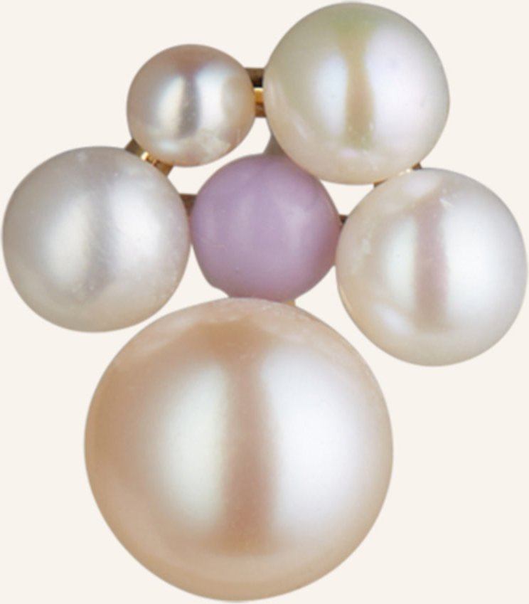Lulu Copenhagen Ohrstecker Bouquet Pearls lila
