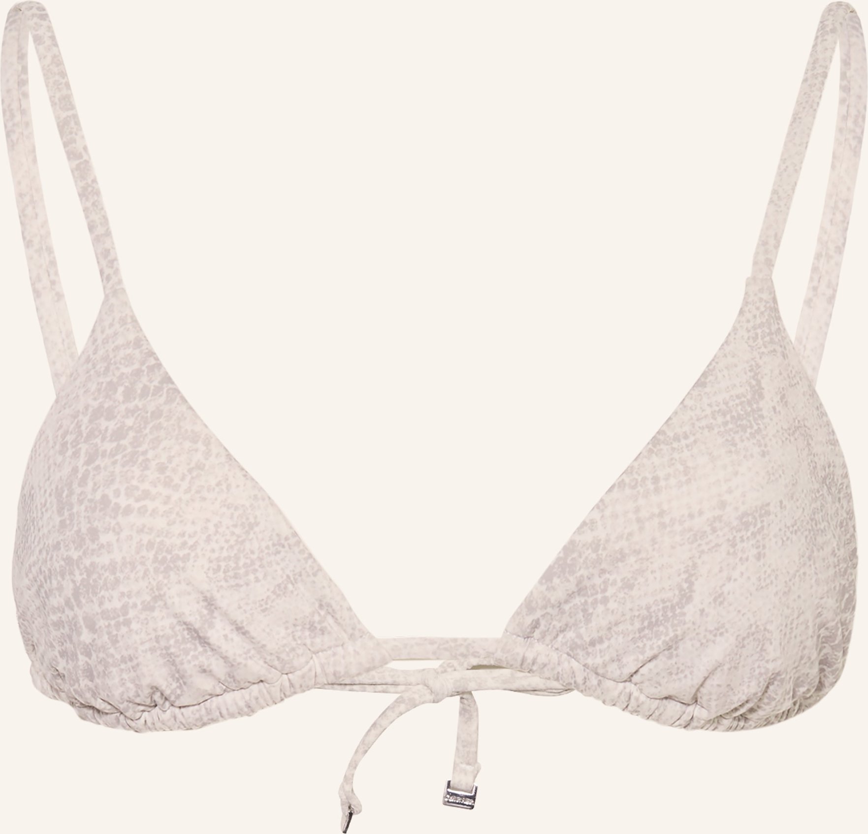 Calvin Klein Triangel-Bikini-Top beige