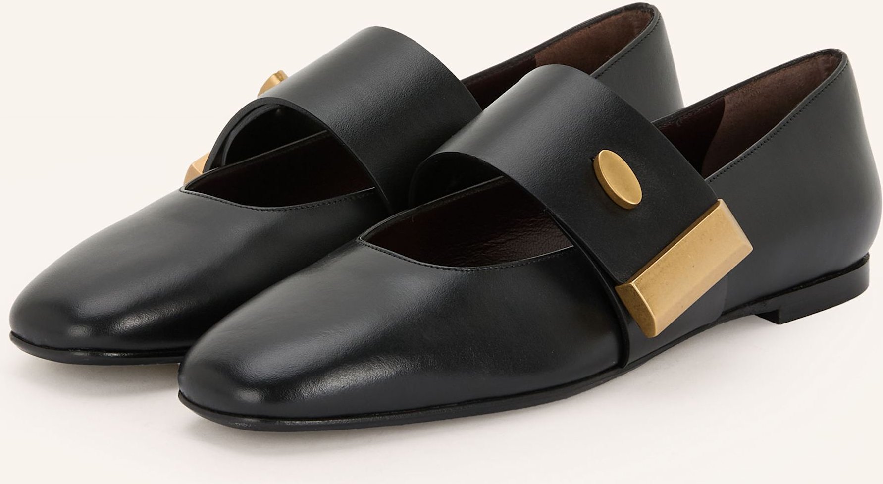 Roberto Festa Mary-Jane Ballerinas Kellys schwarz