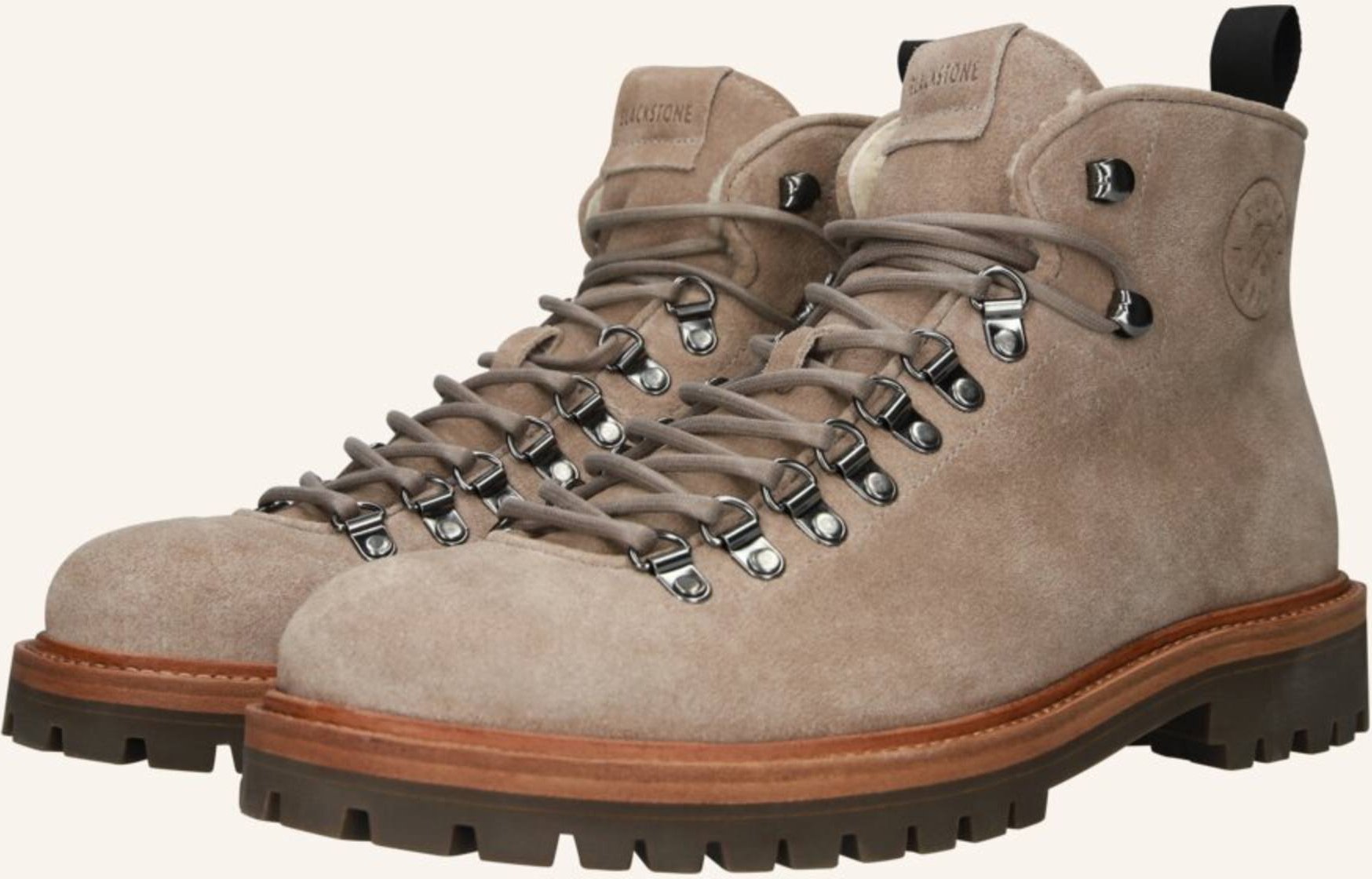 Thumbnail - Blackstone Schnürboots beige