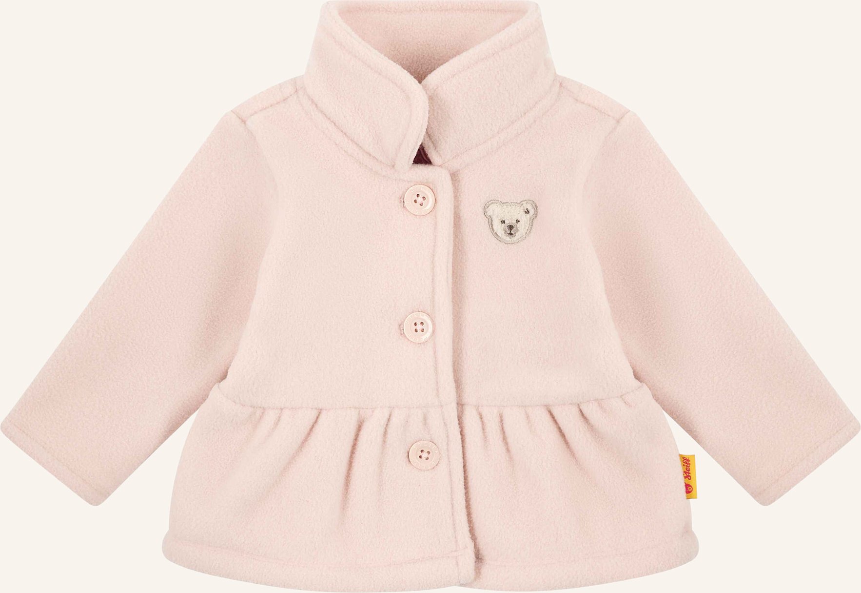 Steiff Fleecejacke Woodland rosa