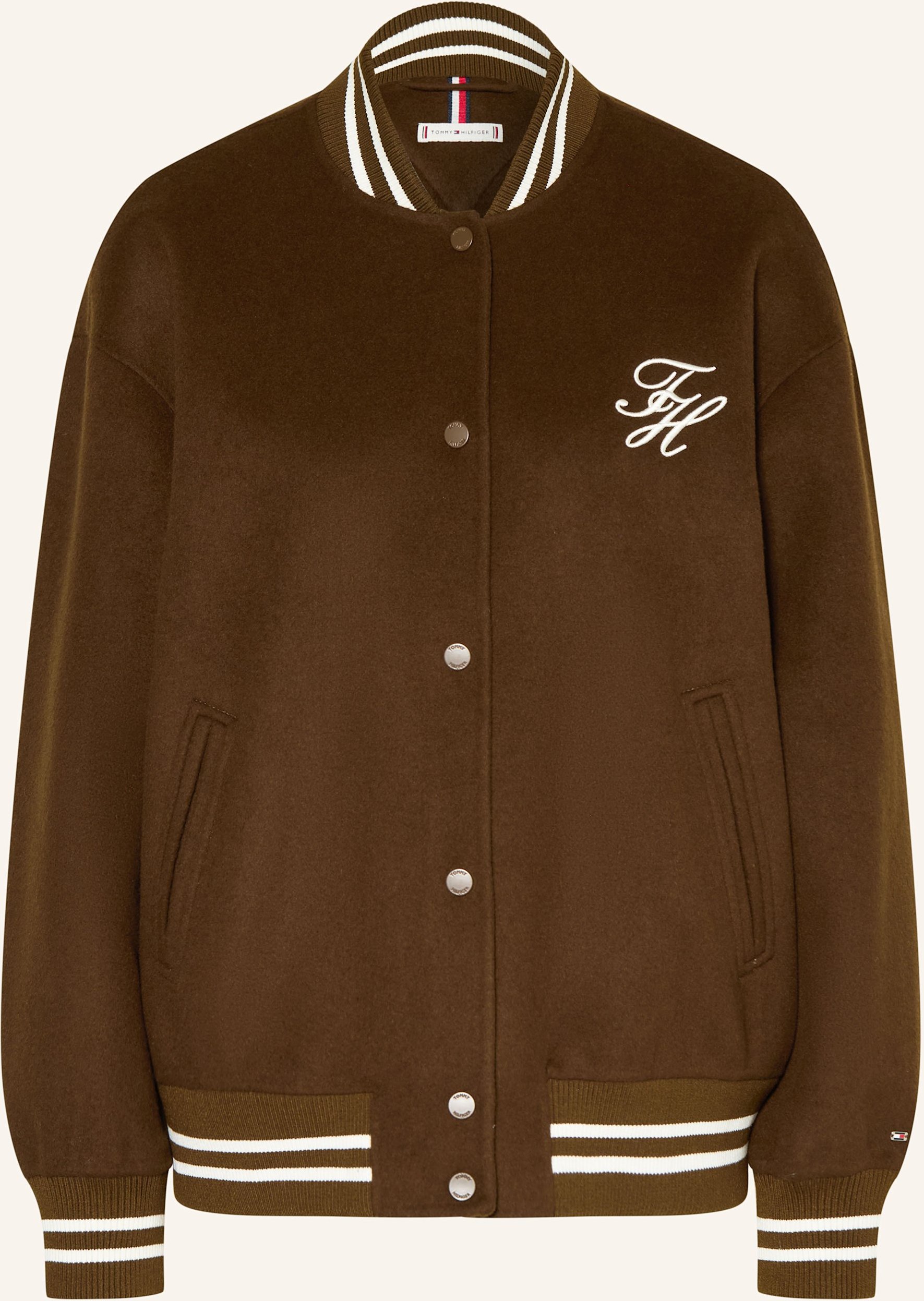 Tommy Hilfiger College-Jacke braun