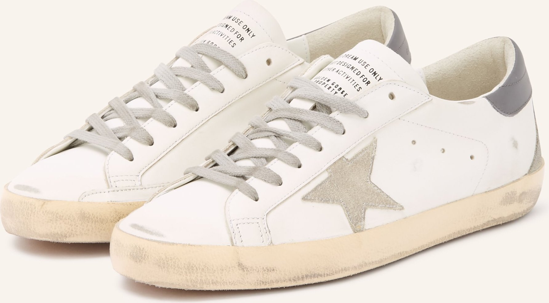 Golden Goose Sneaker Super-Star weiss