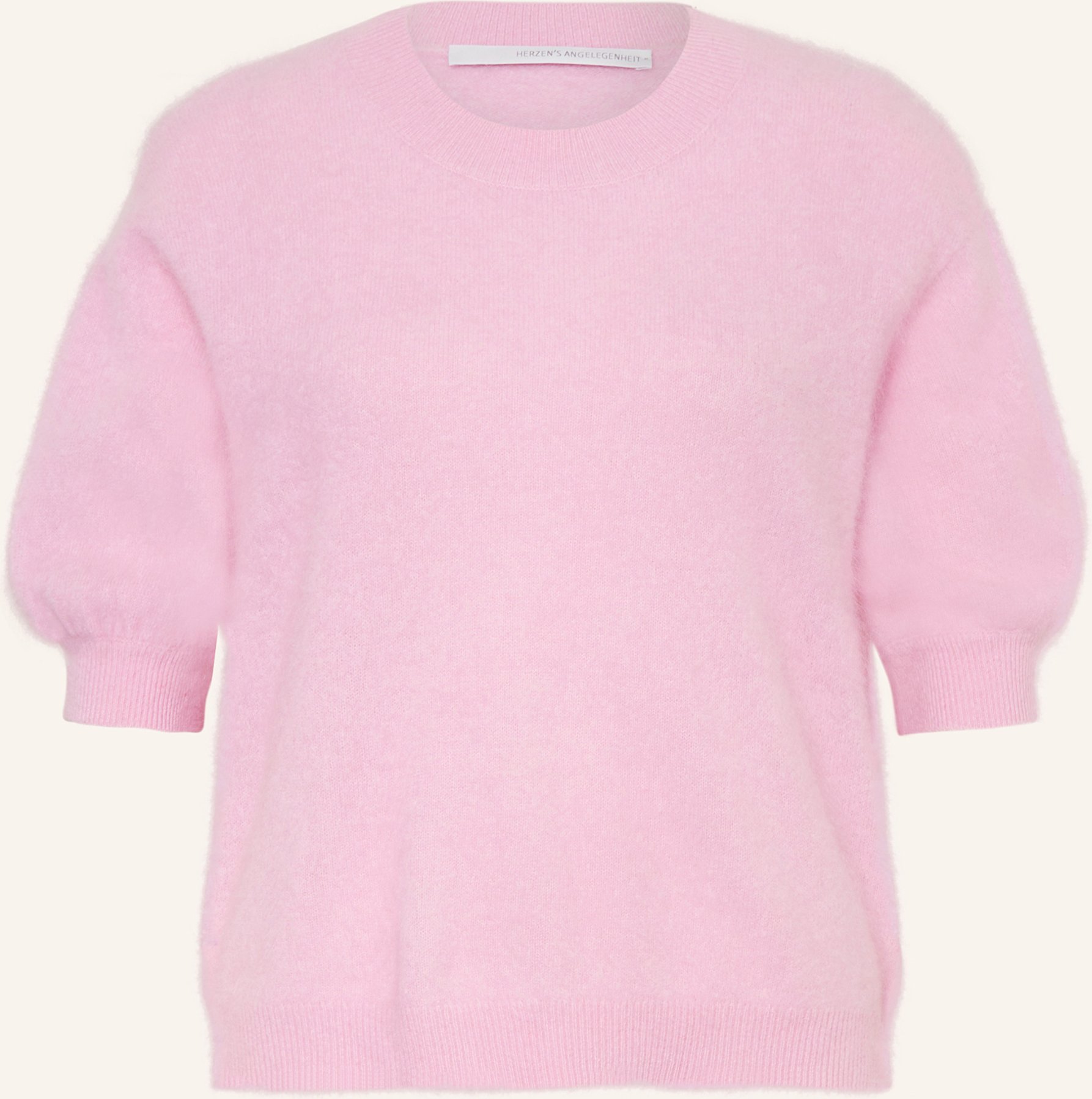Herzen's Angelegenheit Strickshirt Aus Cashmere rosa