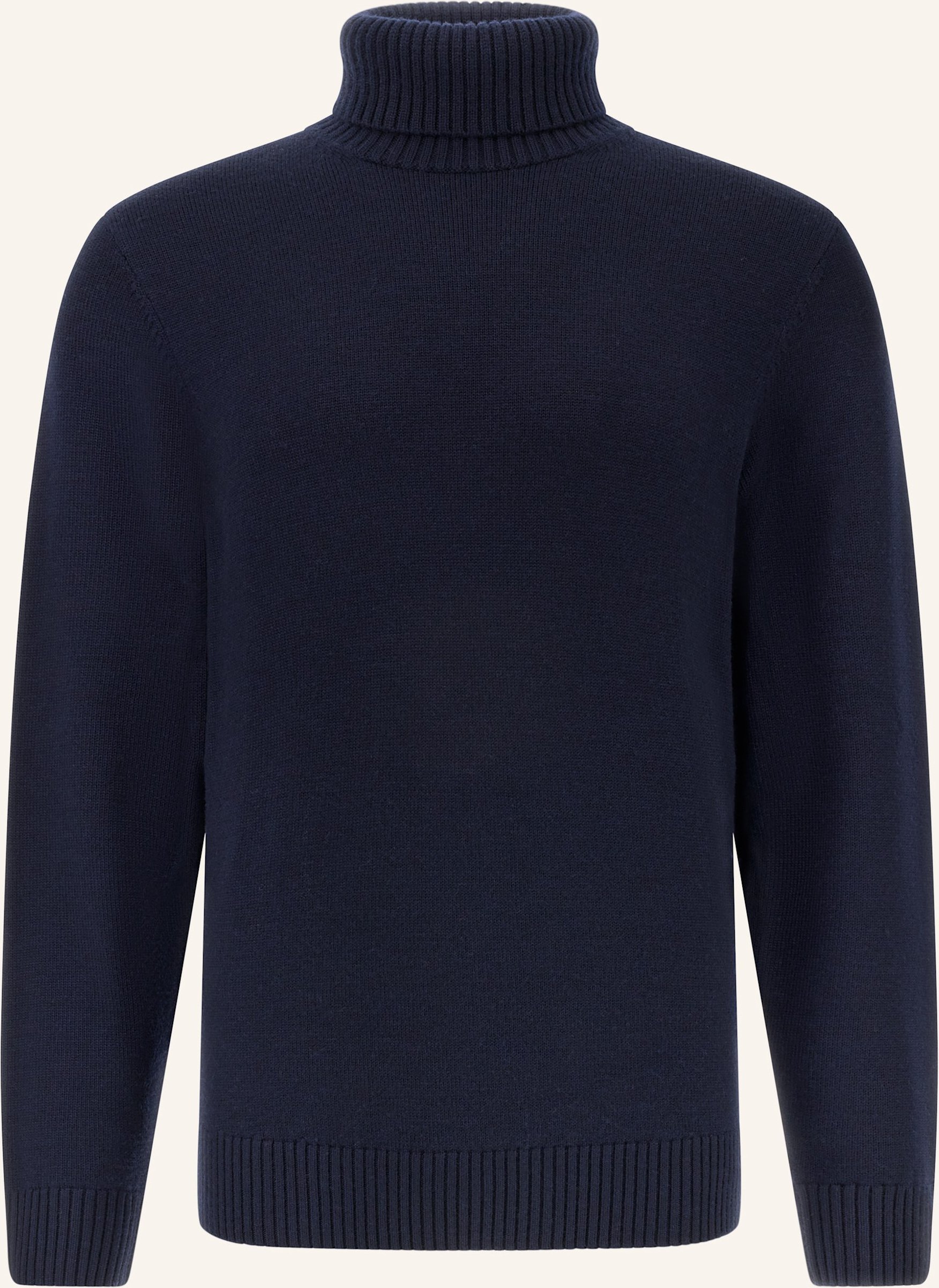 Boggi Milano Rollkragenpullover blau