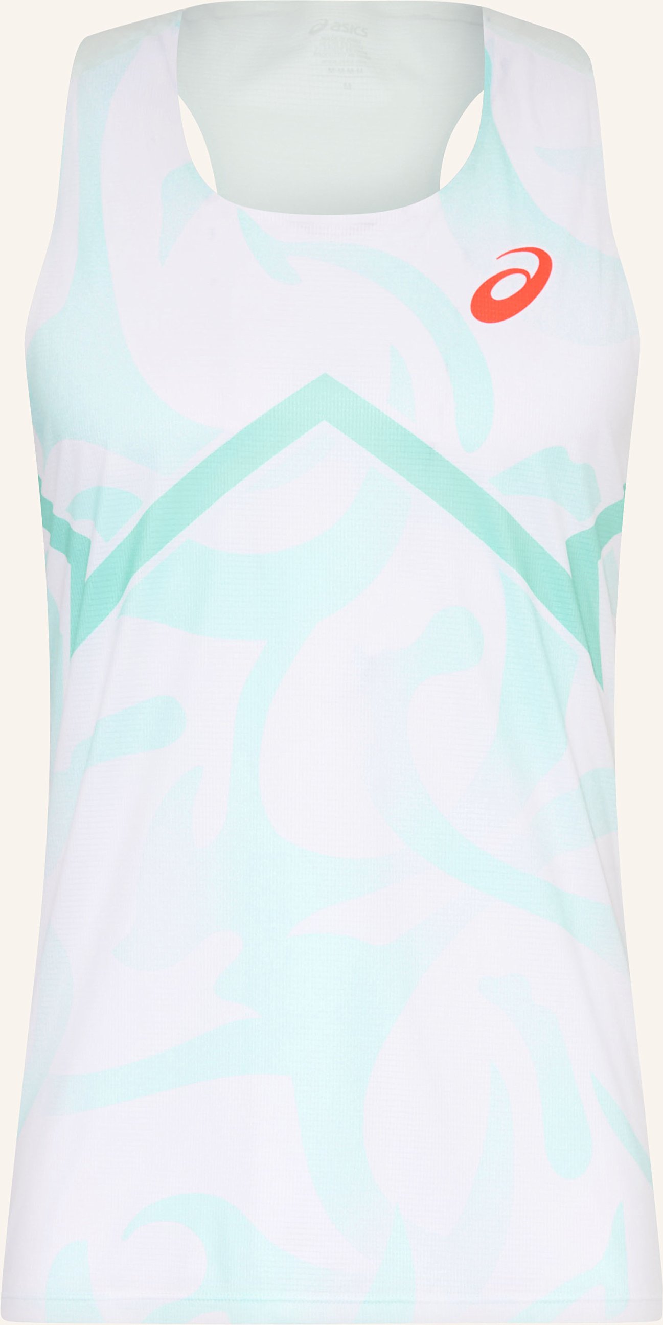 Asics Lauftop Light Knit Singlet weiss