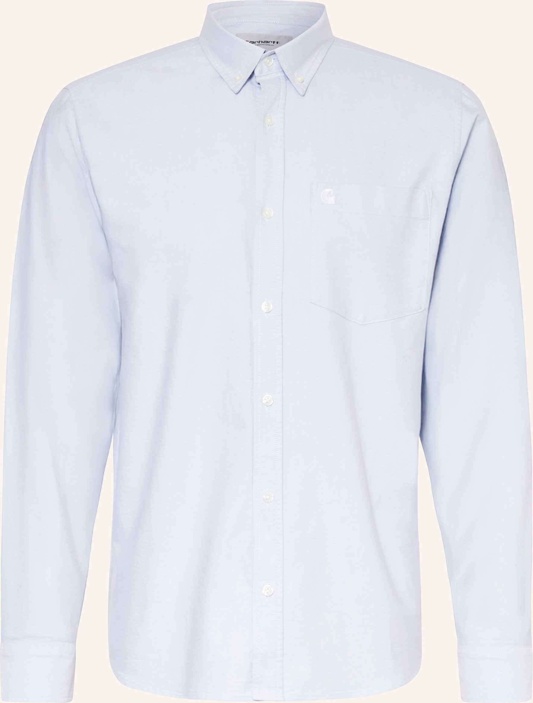 Carhartt Wip Oxfordhemd Regular Fit blau