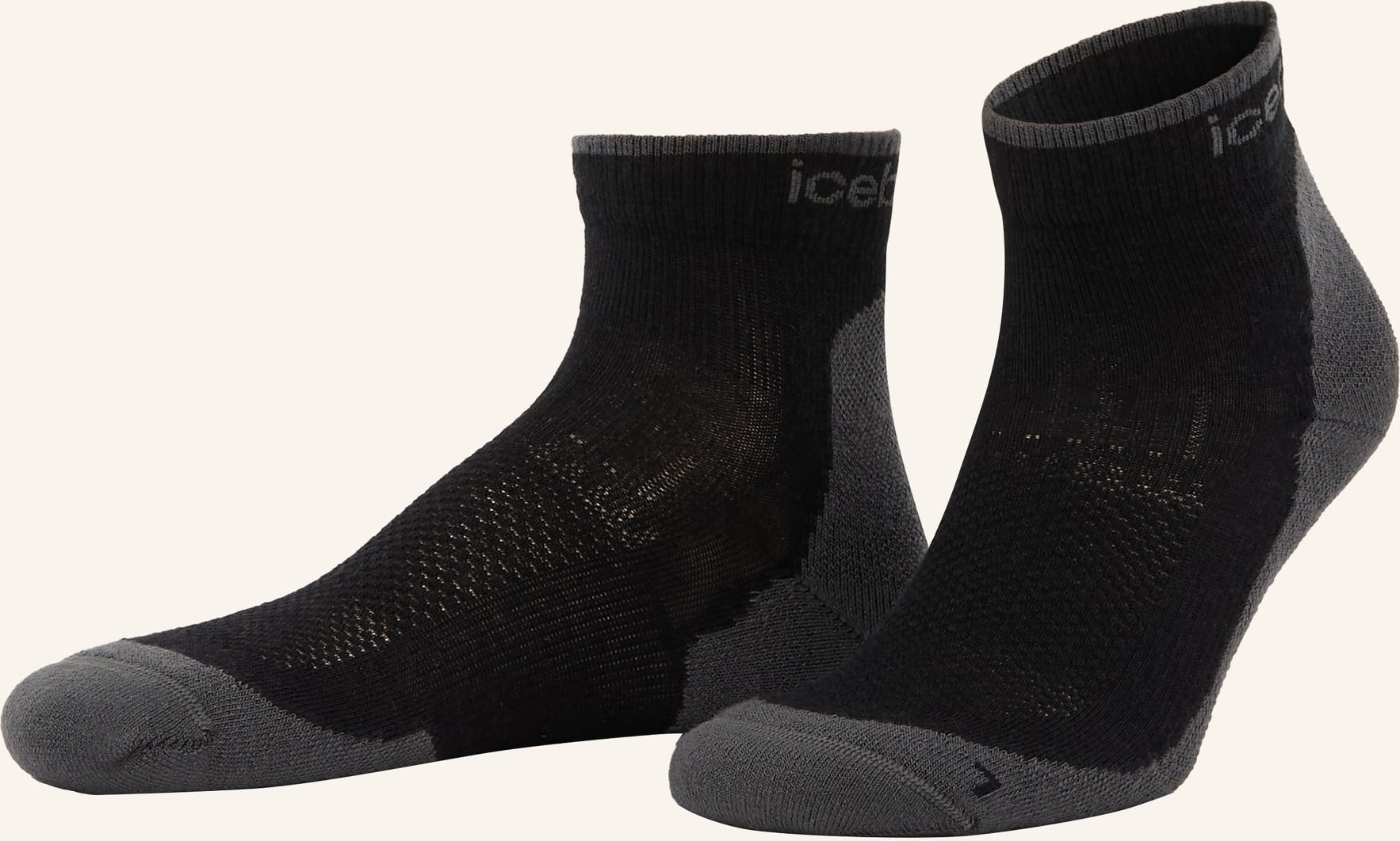 Icebreaker Trekking-Socken Hike Mit Merinowolle schwarz