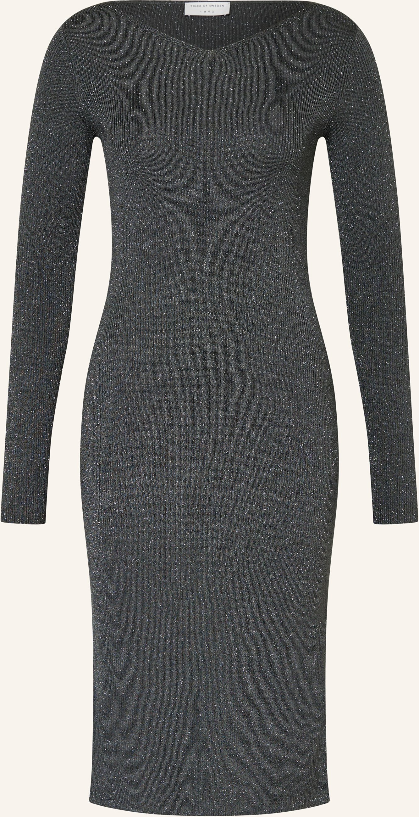 Tiger Of Sweden Strickkleid Poppie Mit Glitzergarn gruen