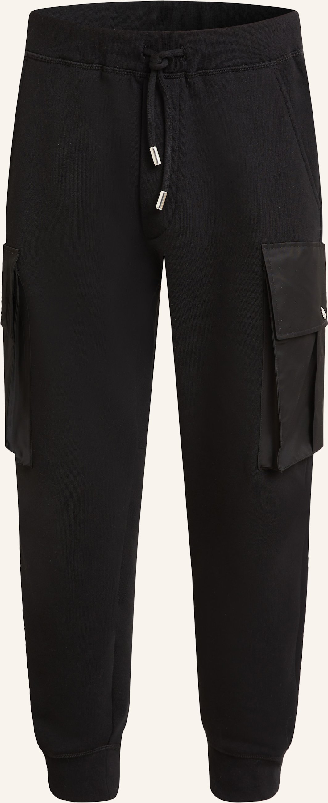 dsquared2 Sweatpants Im Materialmix schwarz