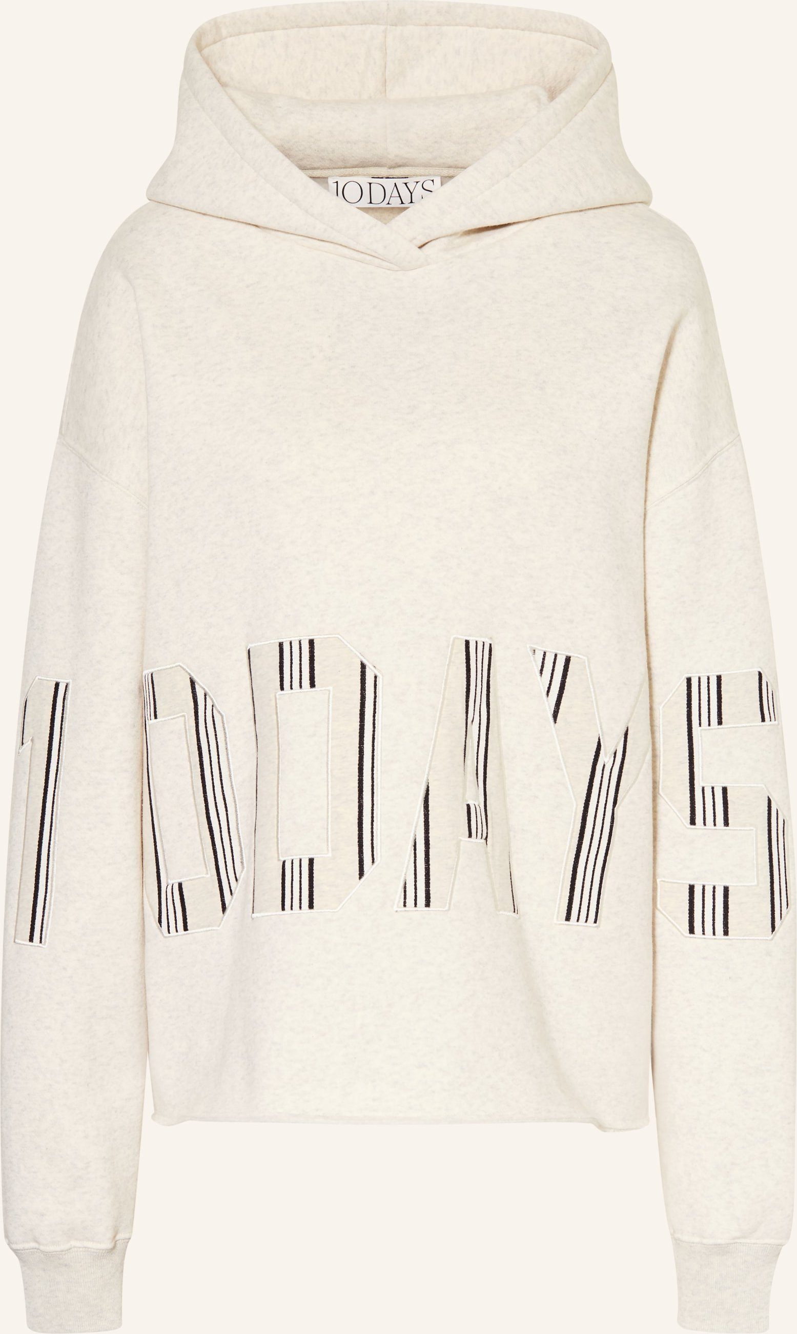 10days Oversized-Hoodie grau