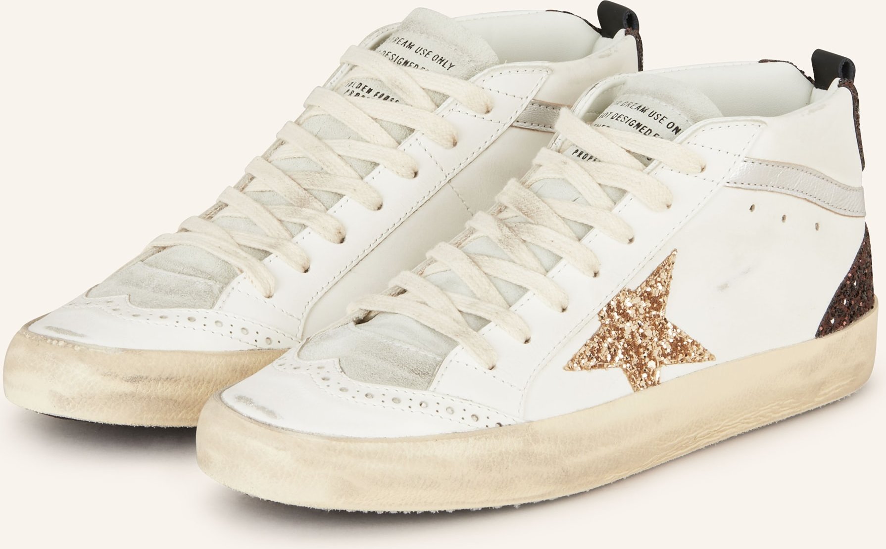 Golden Goose Hightop-Sneaker Mid Star weiss