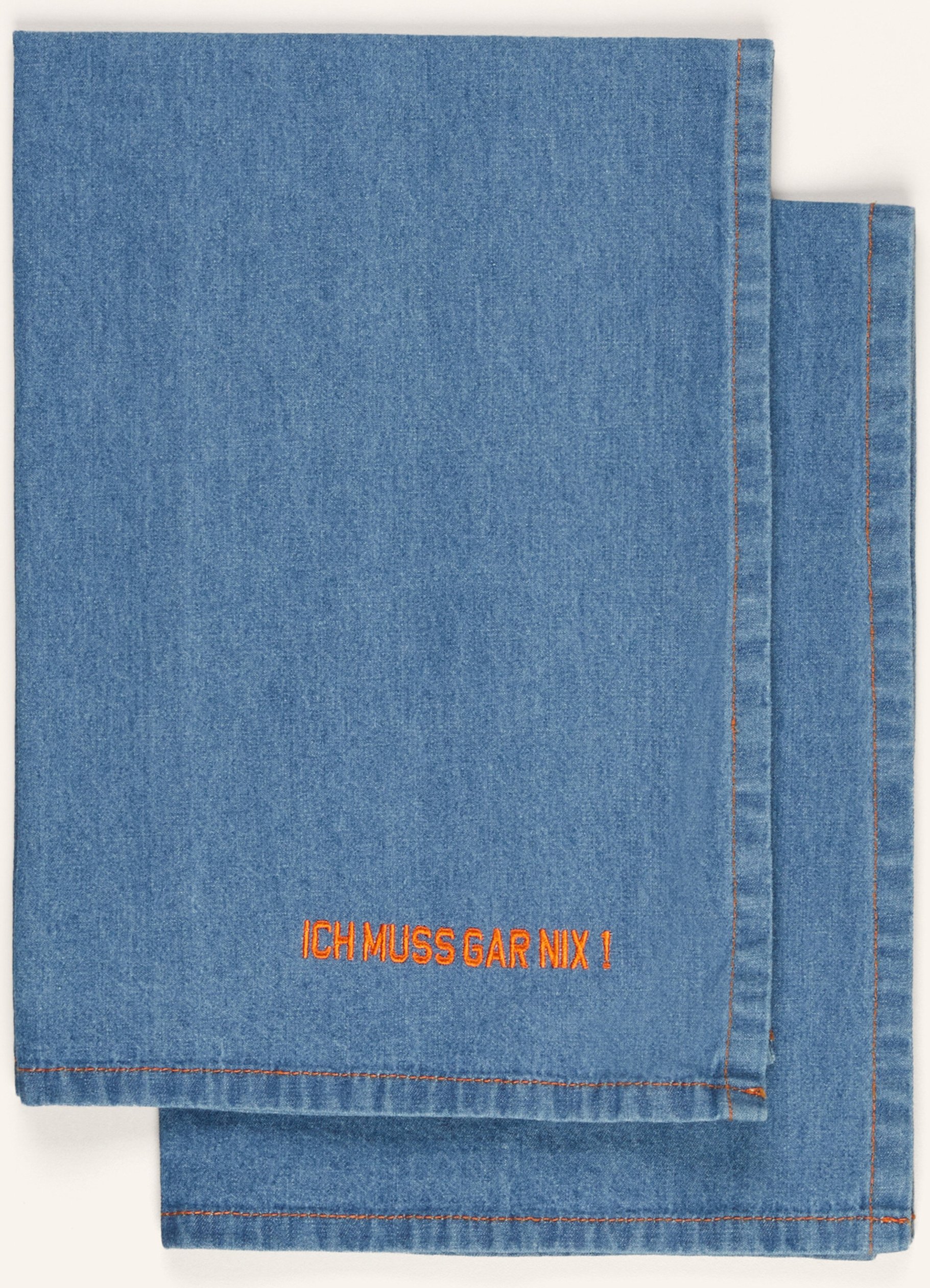 Pad 2-Er-Set Geschirrtücher blau