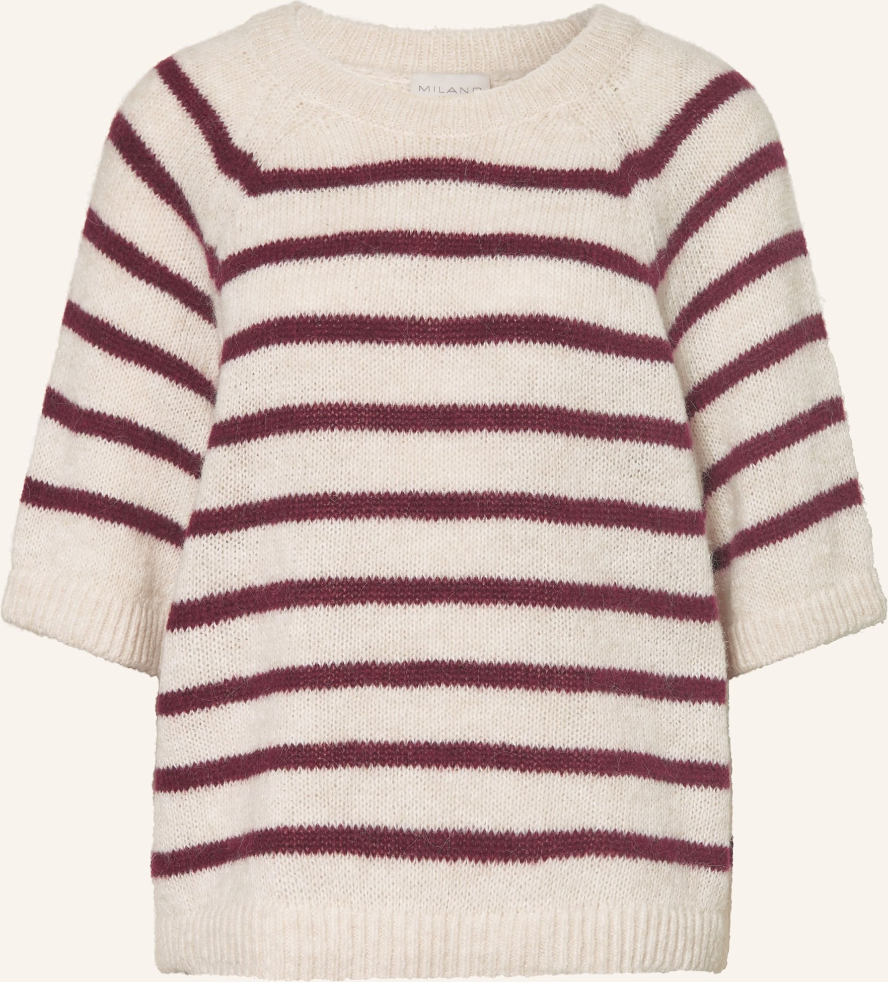 Milano Italy Strickshirt rot