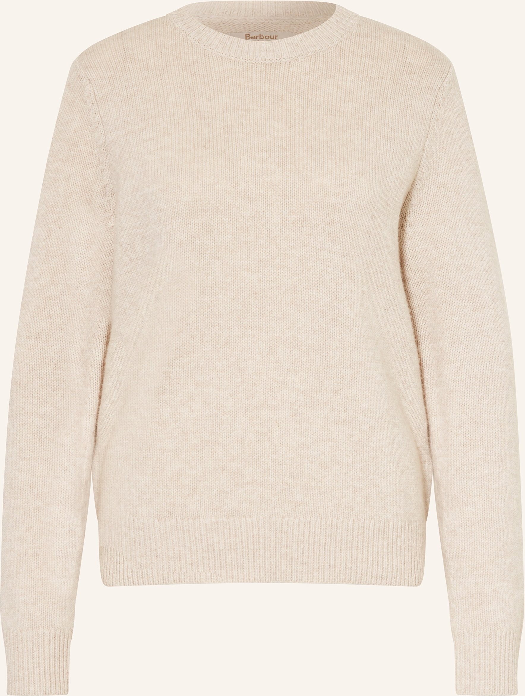 Barbour Pullover Woodhouse weiss