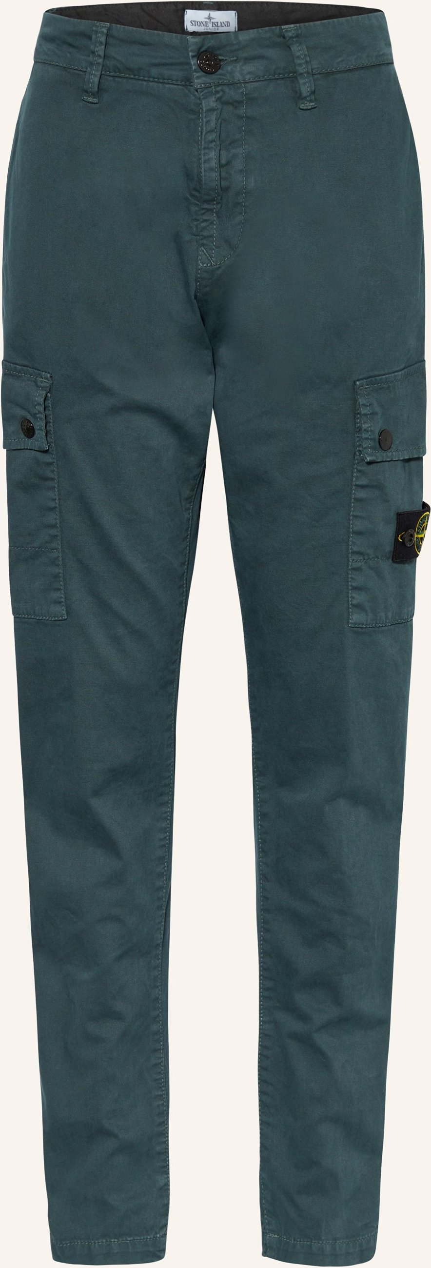 Thumbnail - Stone Island Junior Cargohose Regular Tapered Fit gruen
