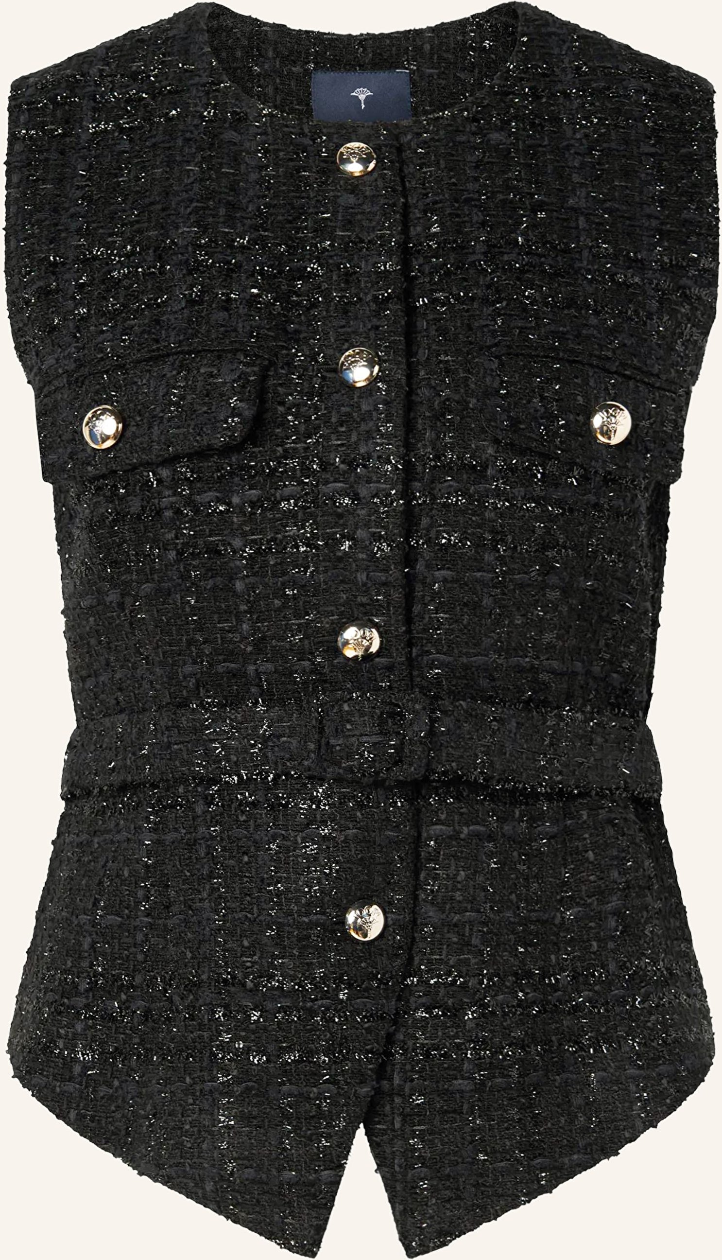 Joop! Blazerweste Viola Aus Tweed schwarz