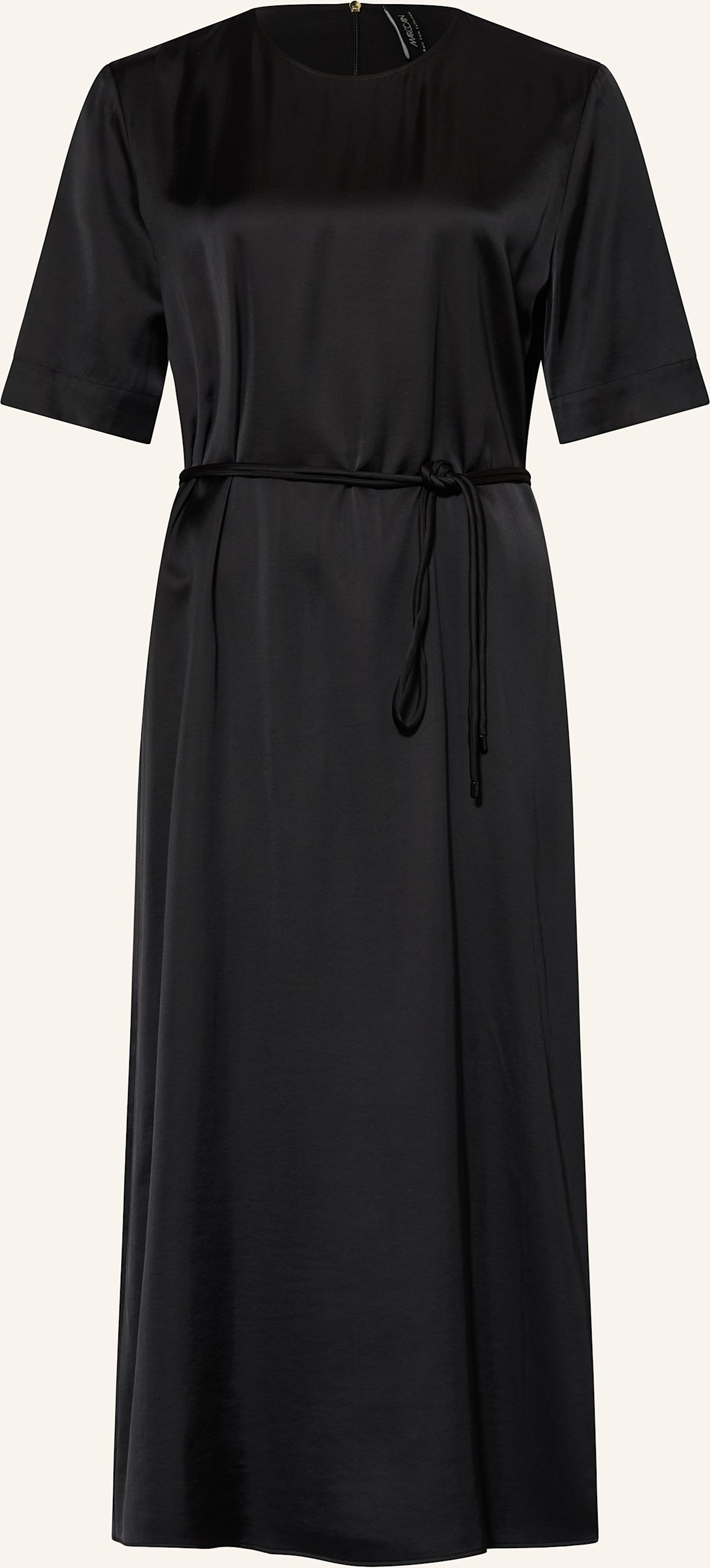 Marc Cain Satinkleid schwarz