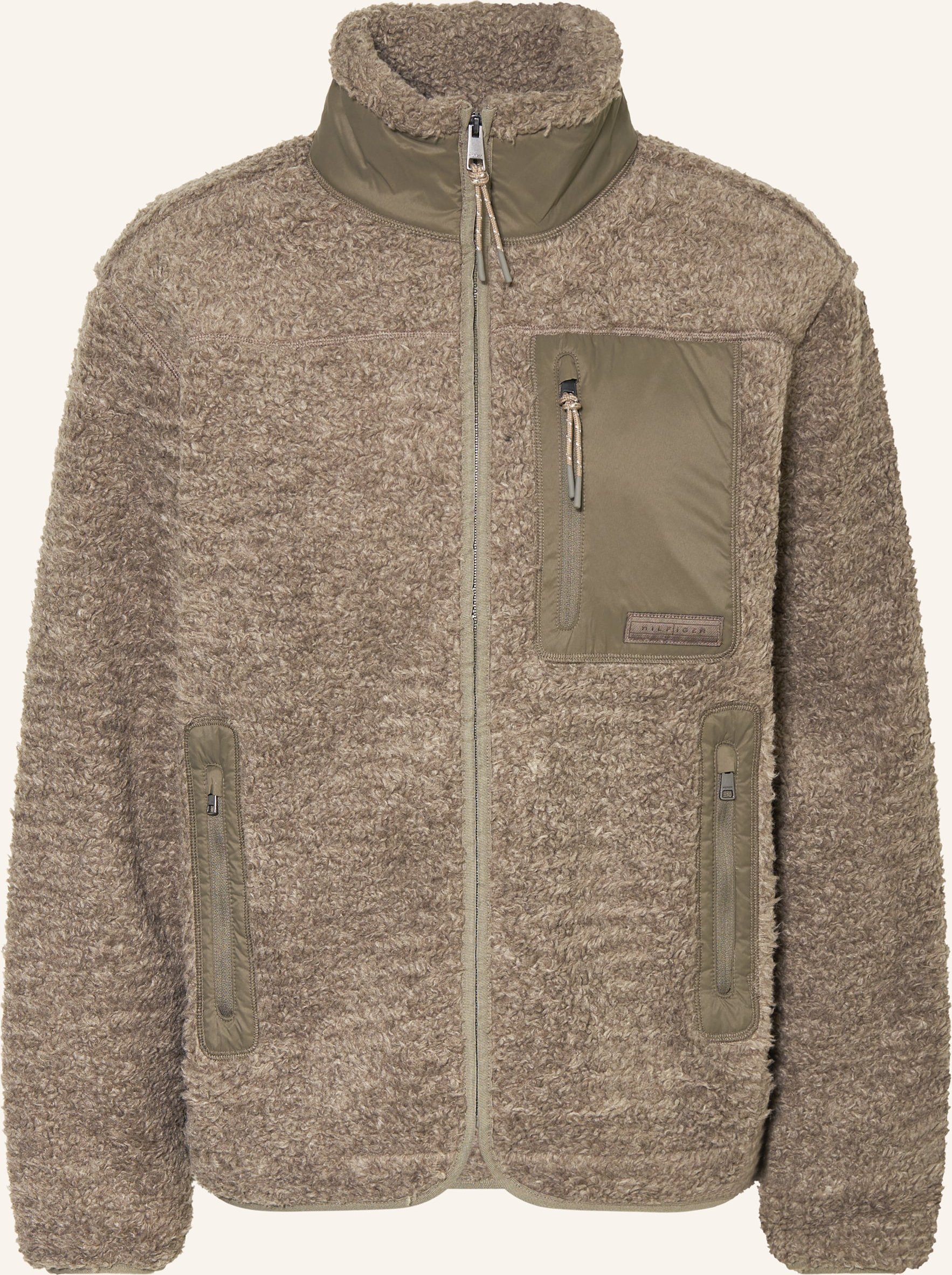 Tommy Hilfiger Teddyyfell-Jacke beige