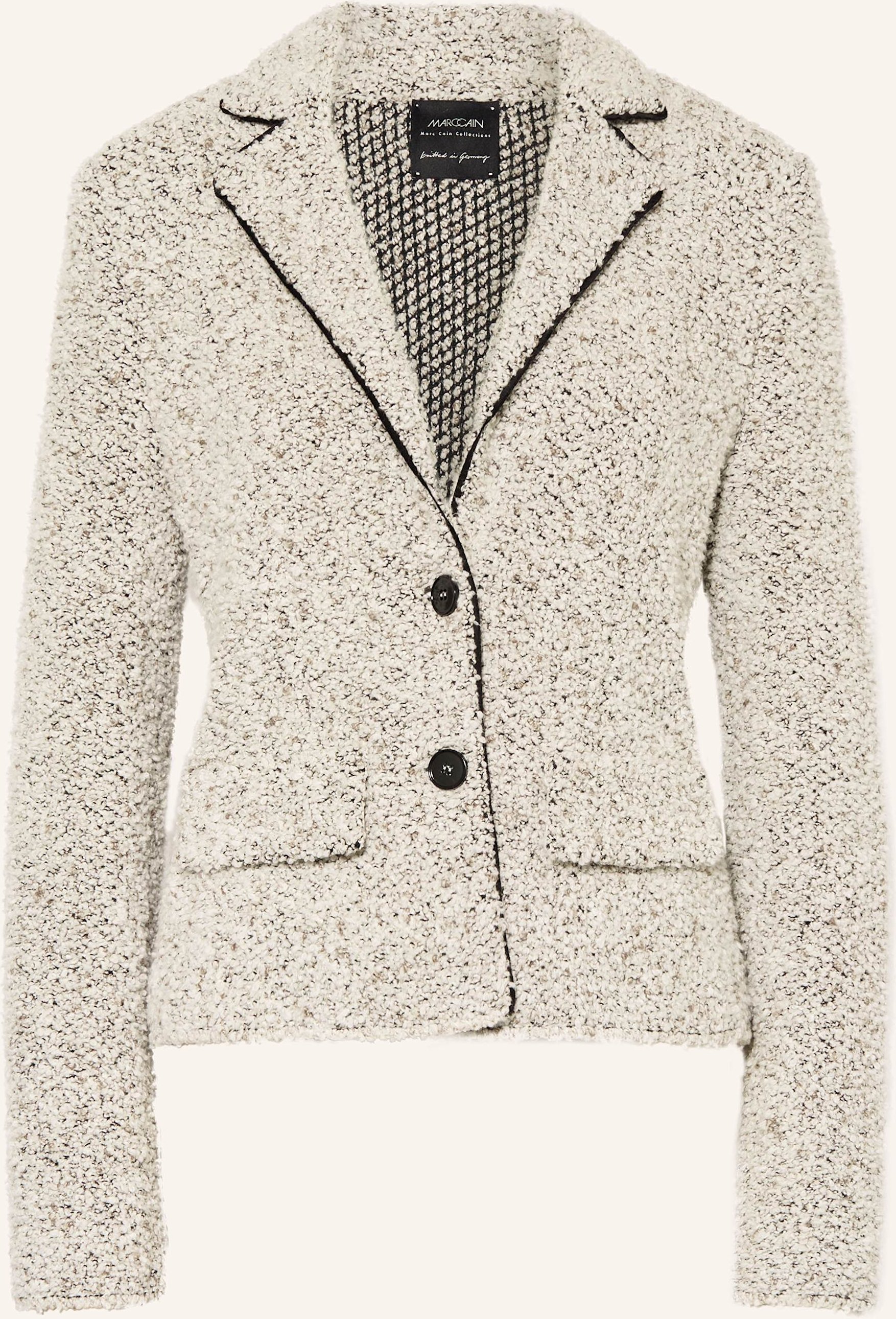 Thumbnail - Marc Cain Bouclé-Blazer beige