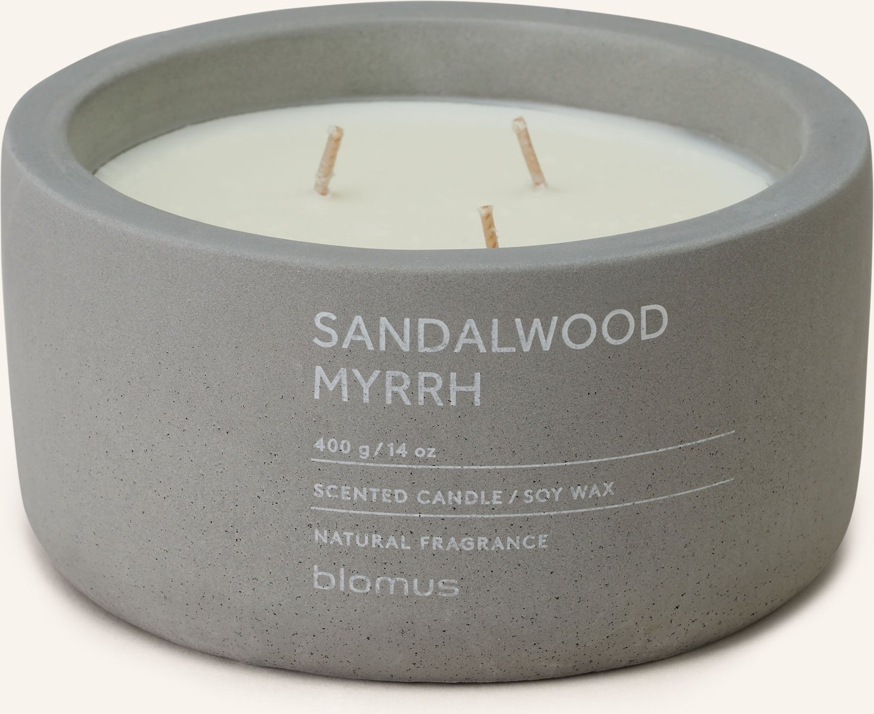 Blomus Duftkerze Fraga grau