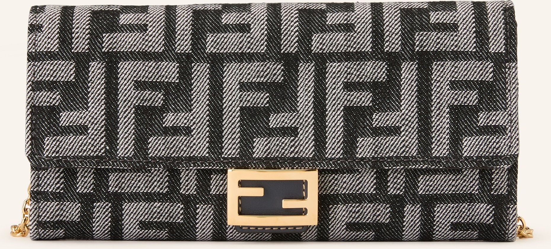 Fendi Geldbörse Baguette Zum Umhängen blau