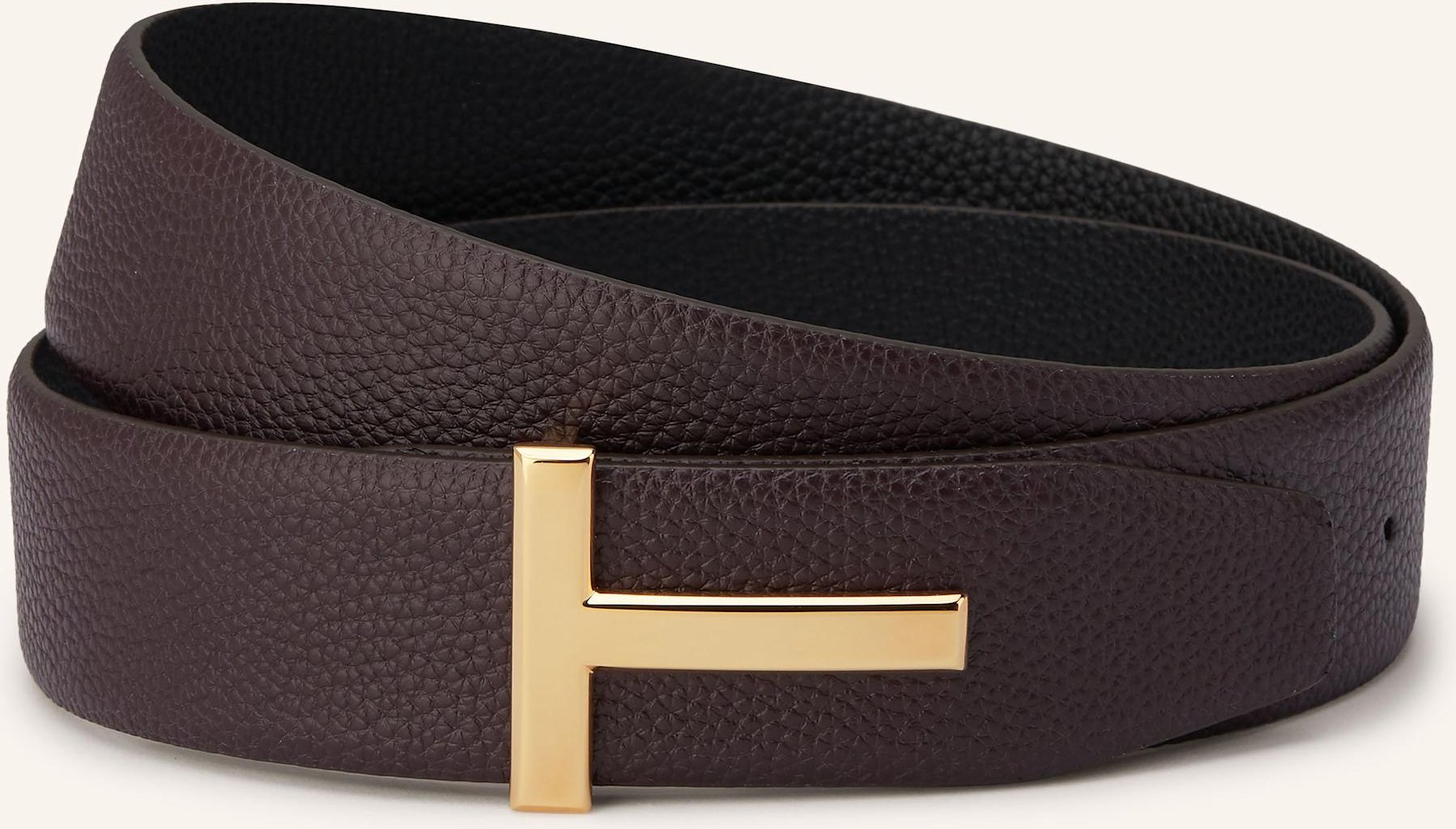 Thumbnail - Tom Ford Ledergürtel Zum Wenden braun