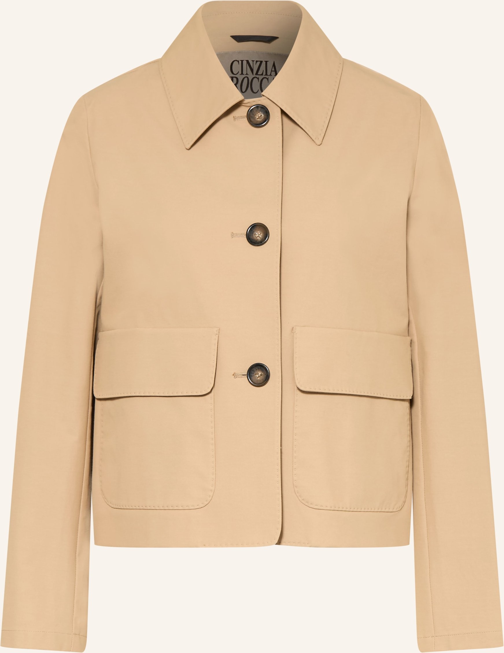 Cinzia Rocca Kastenjacke braun