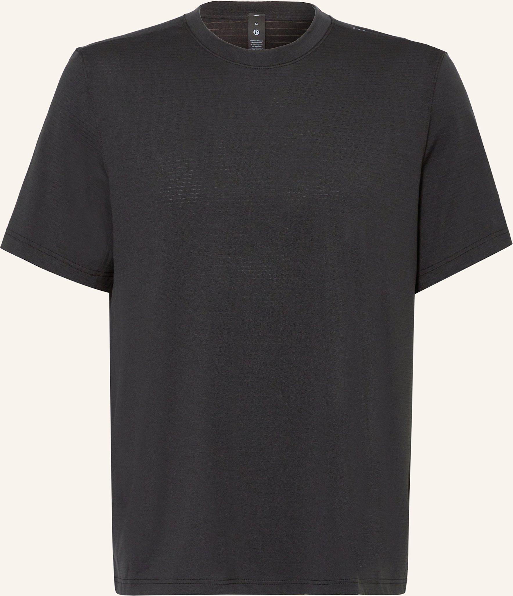 Lululemon T-Shirt License To Train schwarz