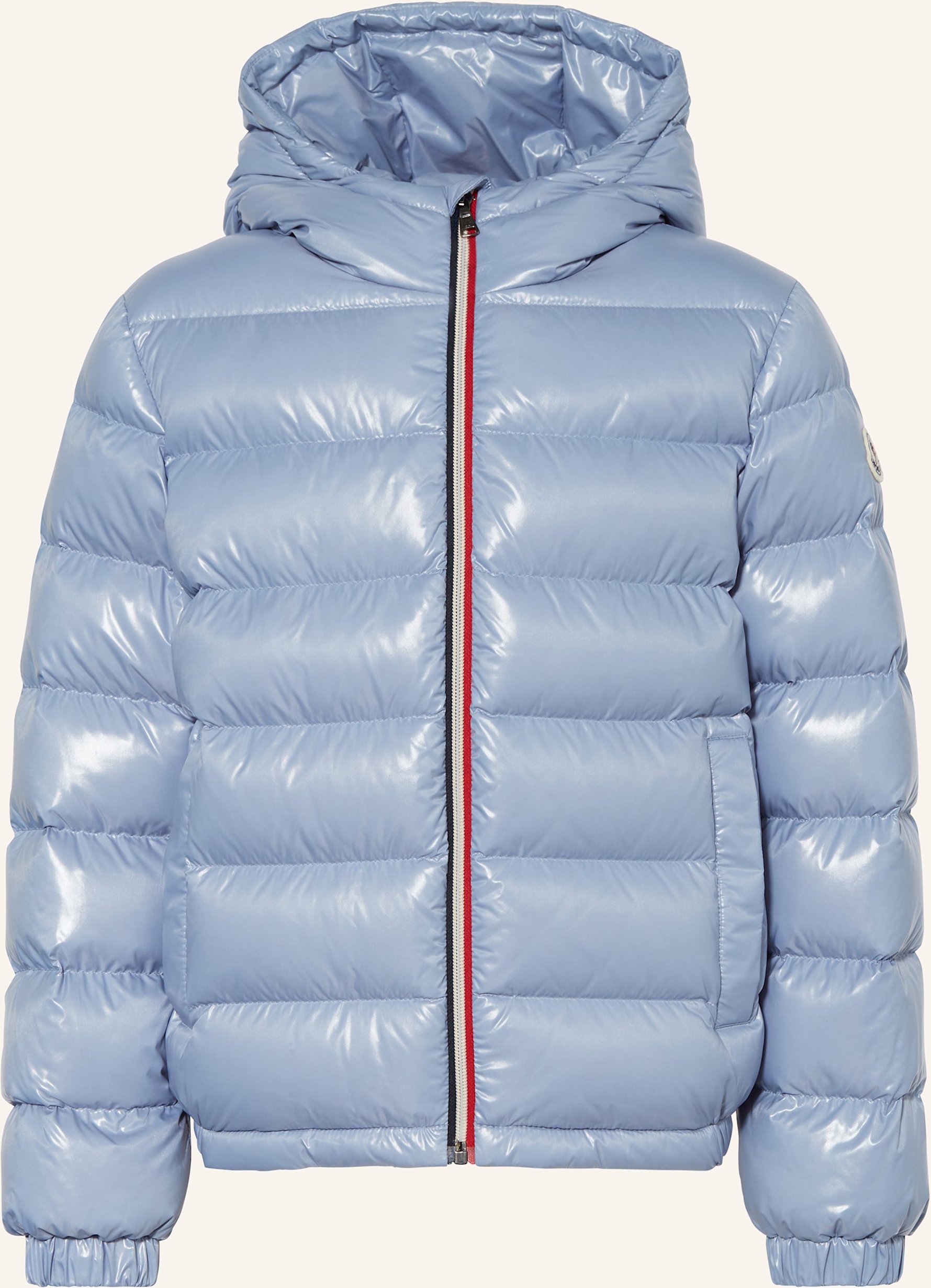 Thumbnail - Moncler Enfant Daunenjacke New Aubert blau