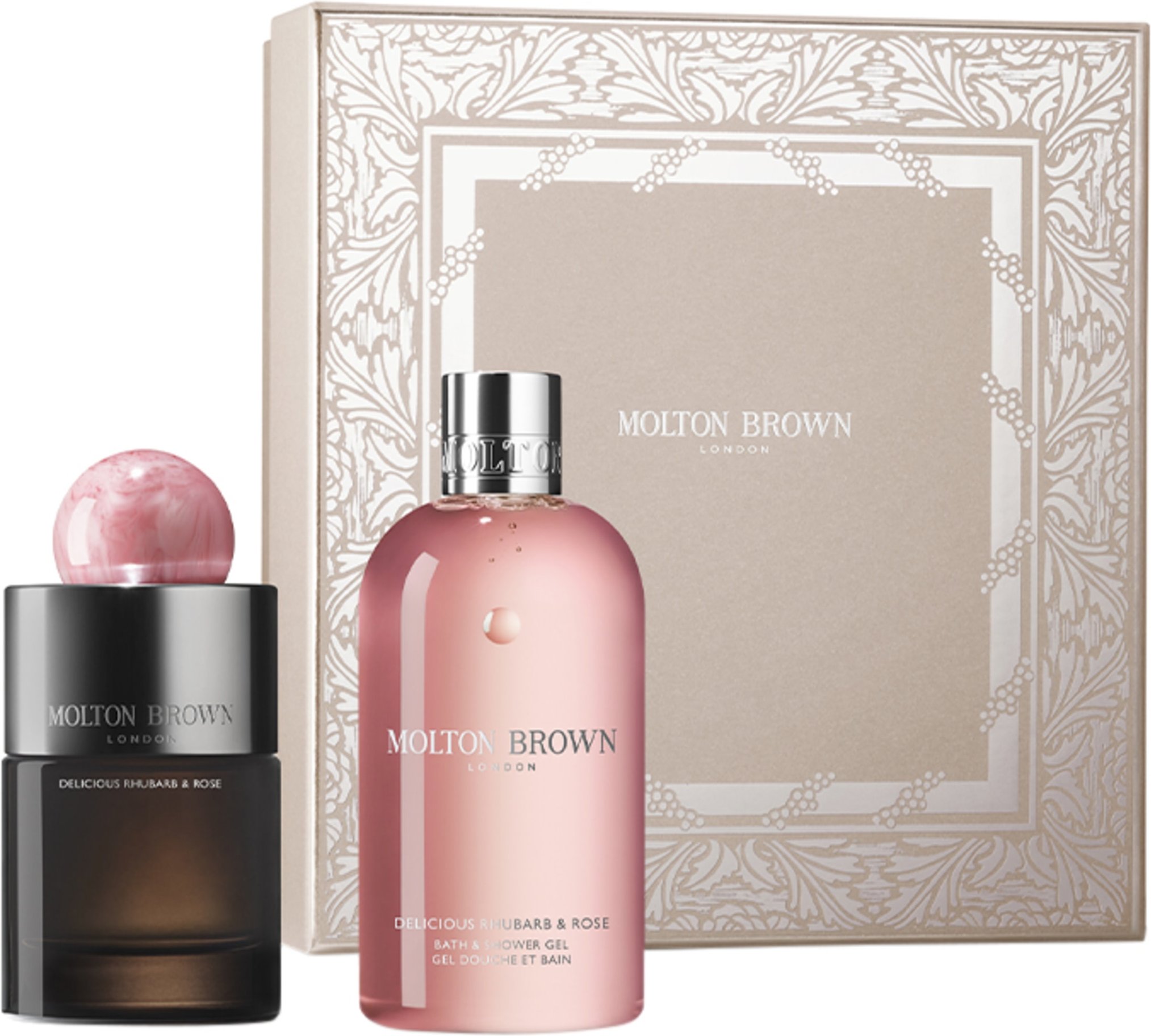 Molton Brown Delicious Rhubarb & Rose Duft-Set