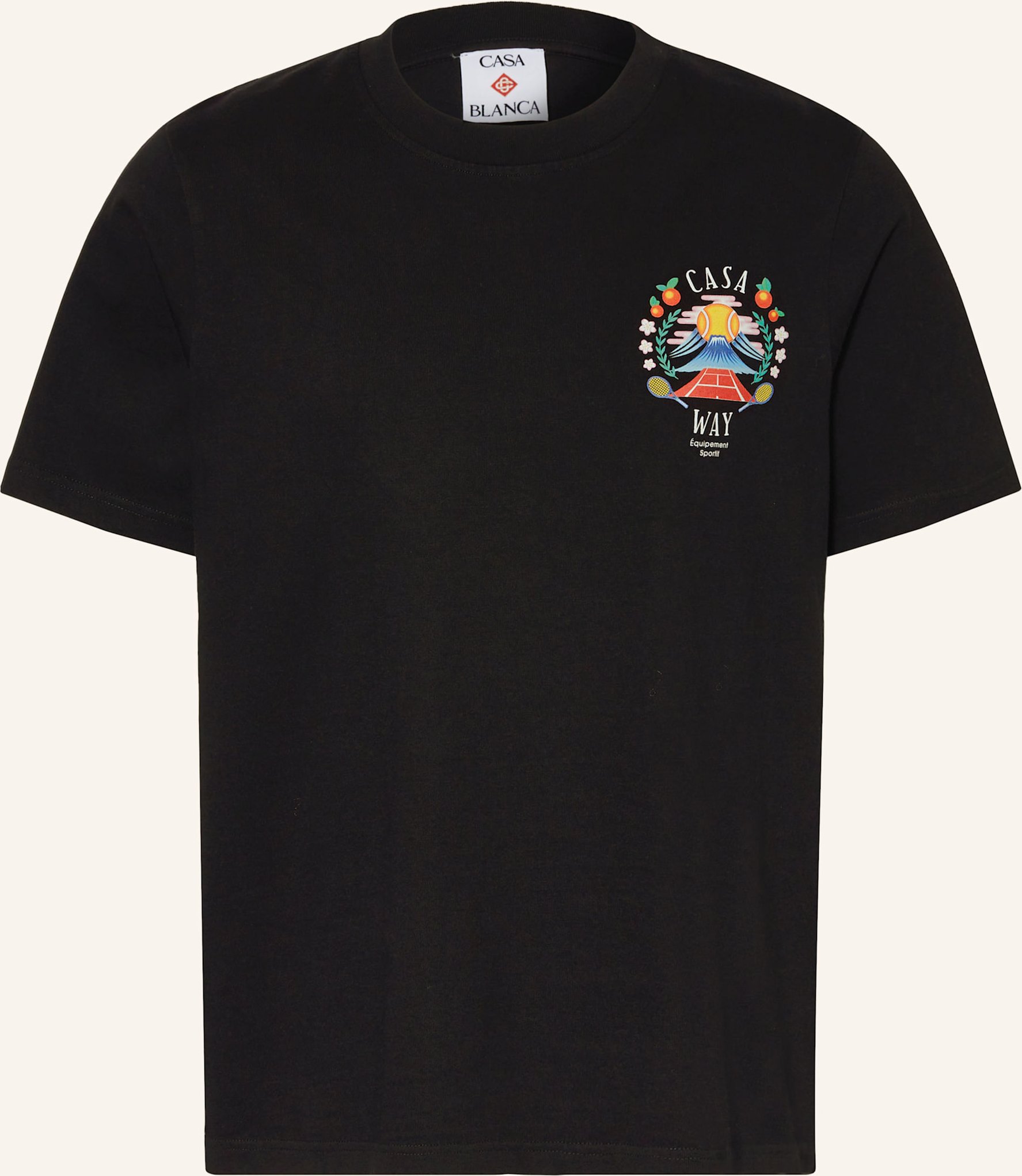 Casablanca T-Shirt schwarz