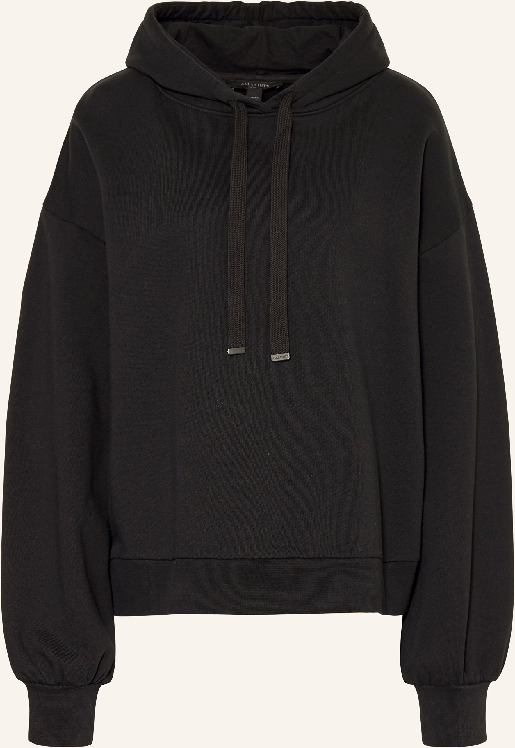 Allsaints Hoodie Zinc Rhian Mit Schmucksteinen schwarz