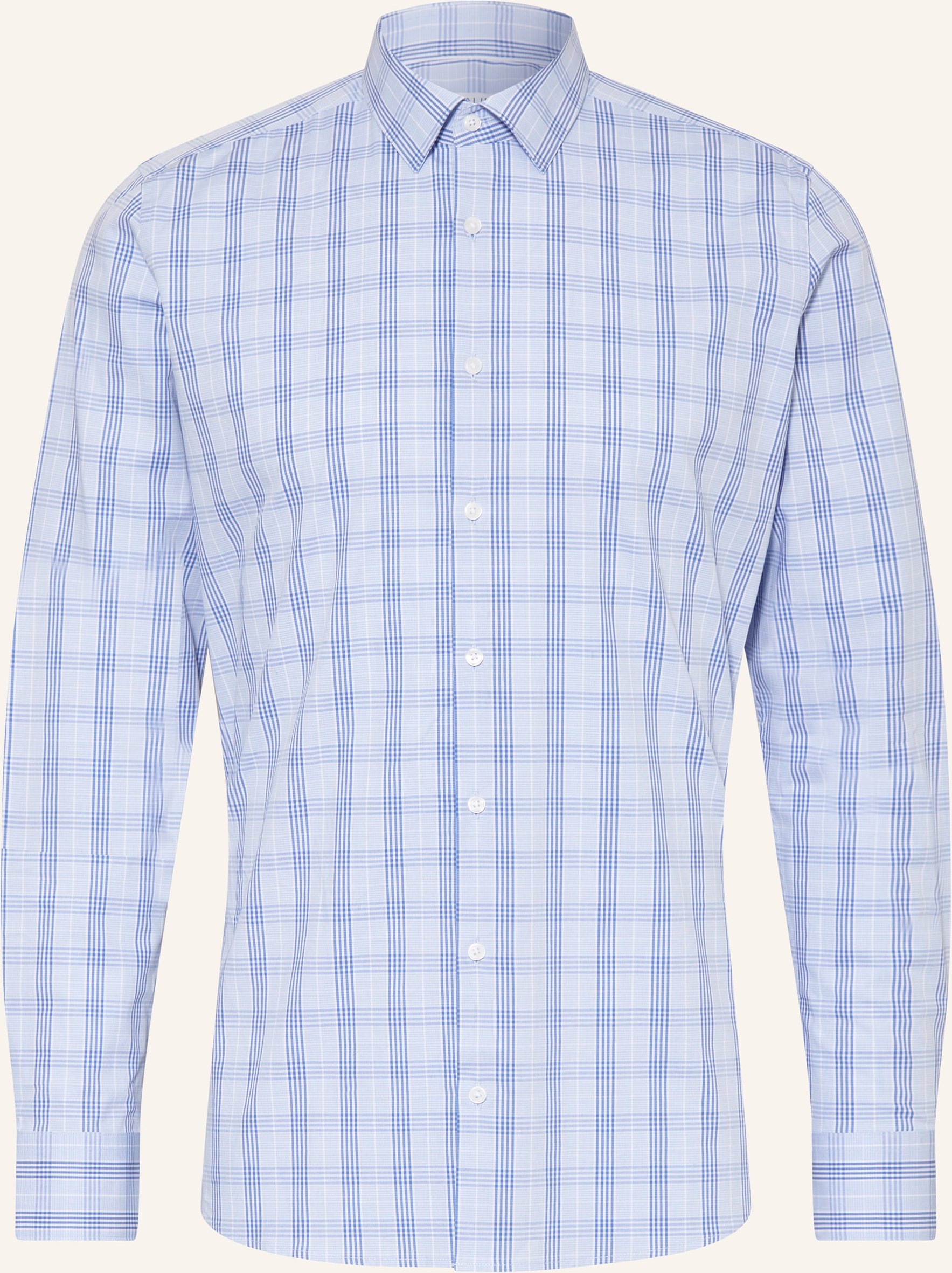 Paul Hemd Slim Fit blau