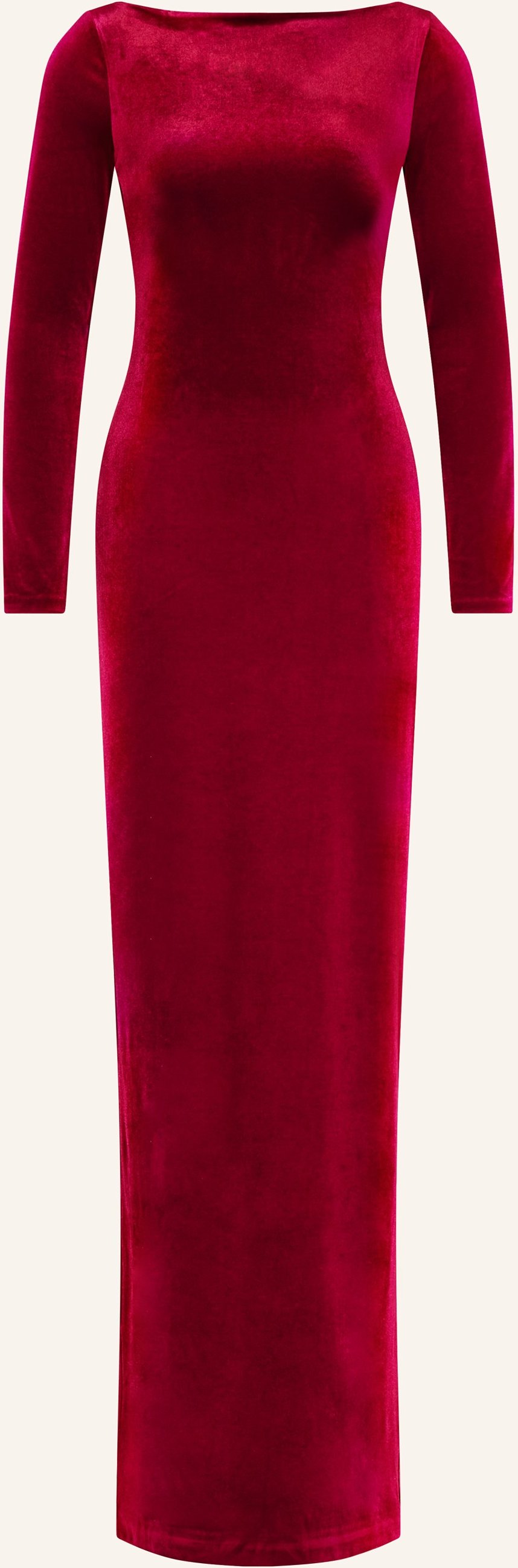 Retrofête Abendkleid Alizee Aus Samt rot