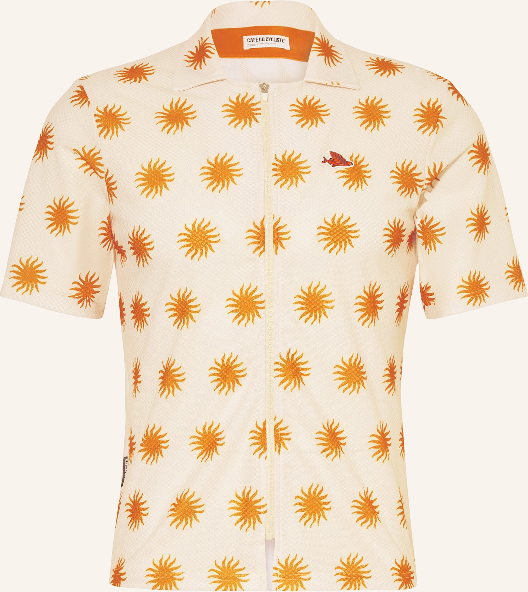 Café Du Cycliste Radtrikot Claudine U gelb