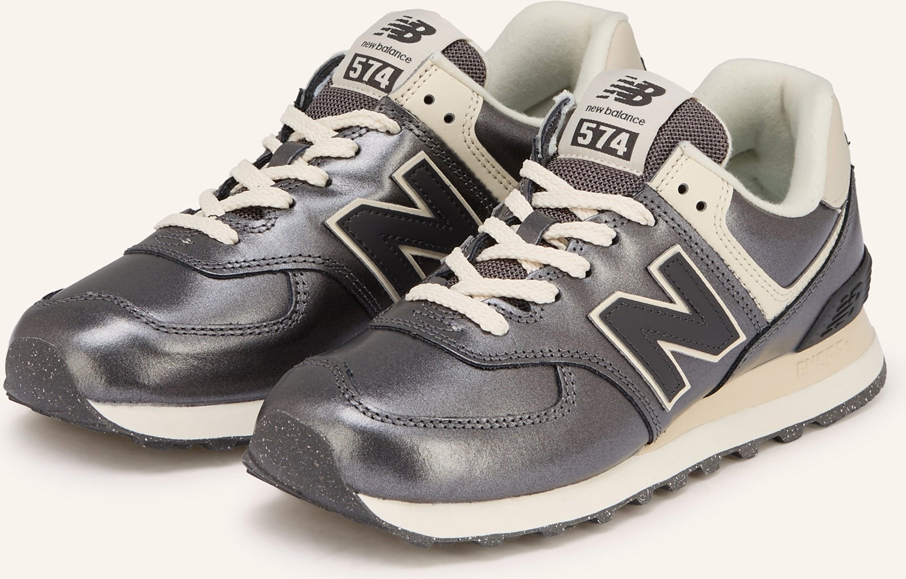 New Balance Sneaker 574 silber