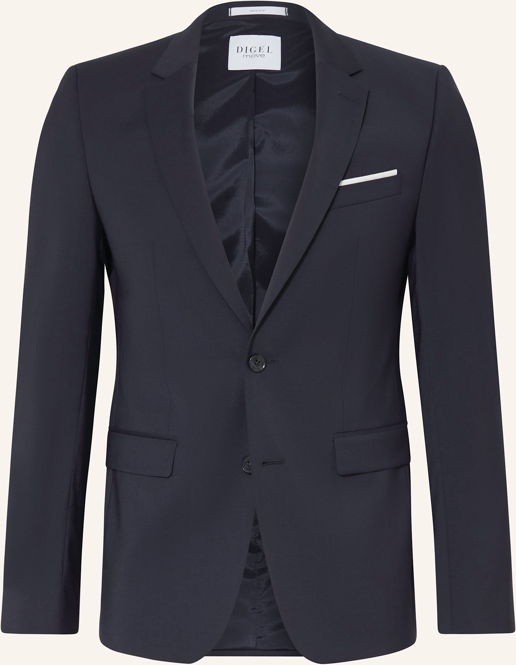Digel Move Anzugsakko Nick Extra Slim Fit blau