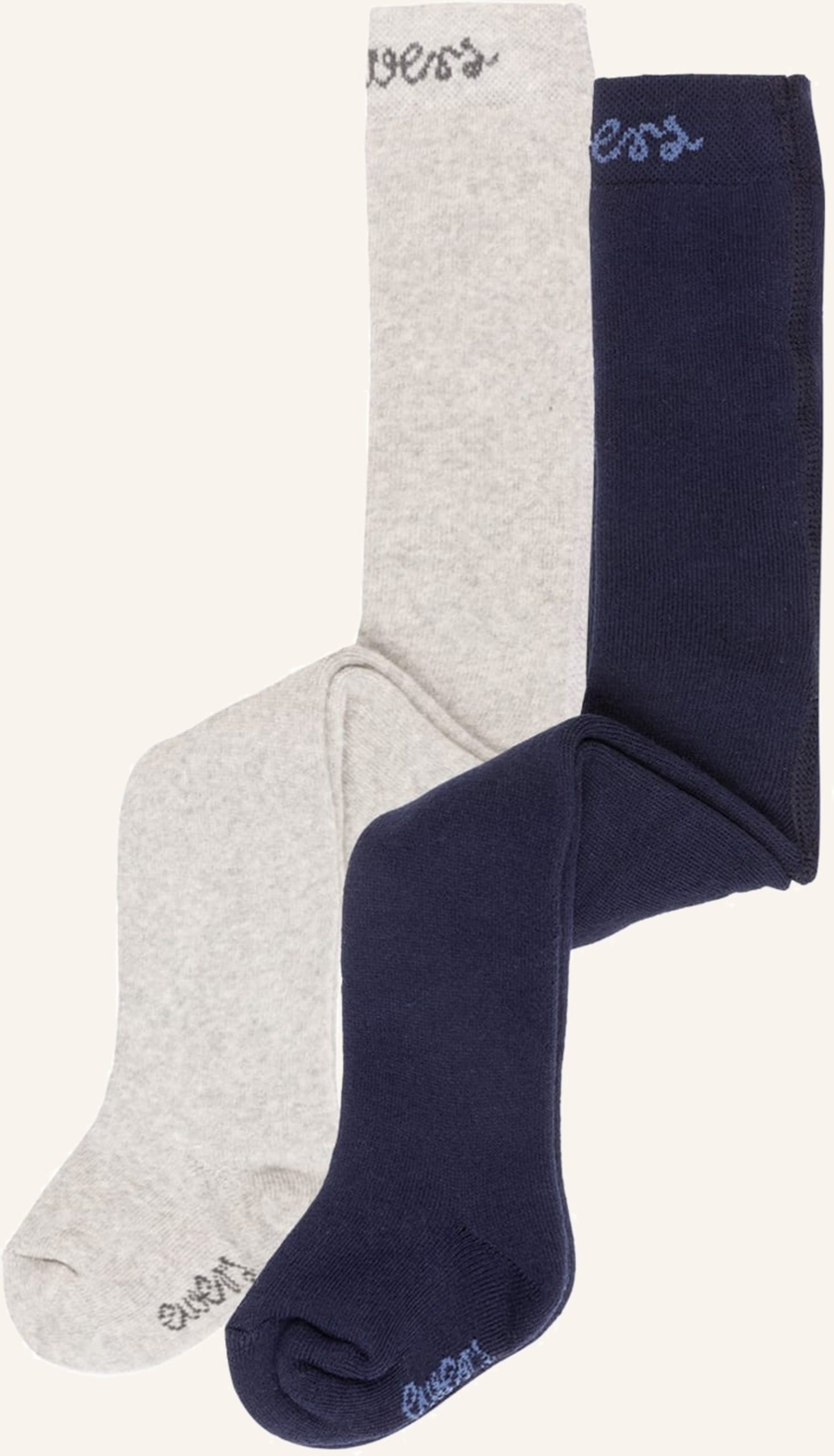 Ewers Collection 2er-Pack Thermo-Strumpfhosen grau