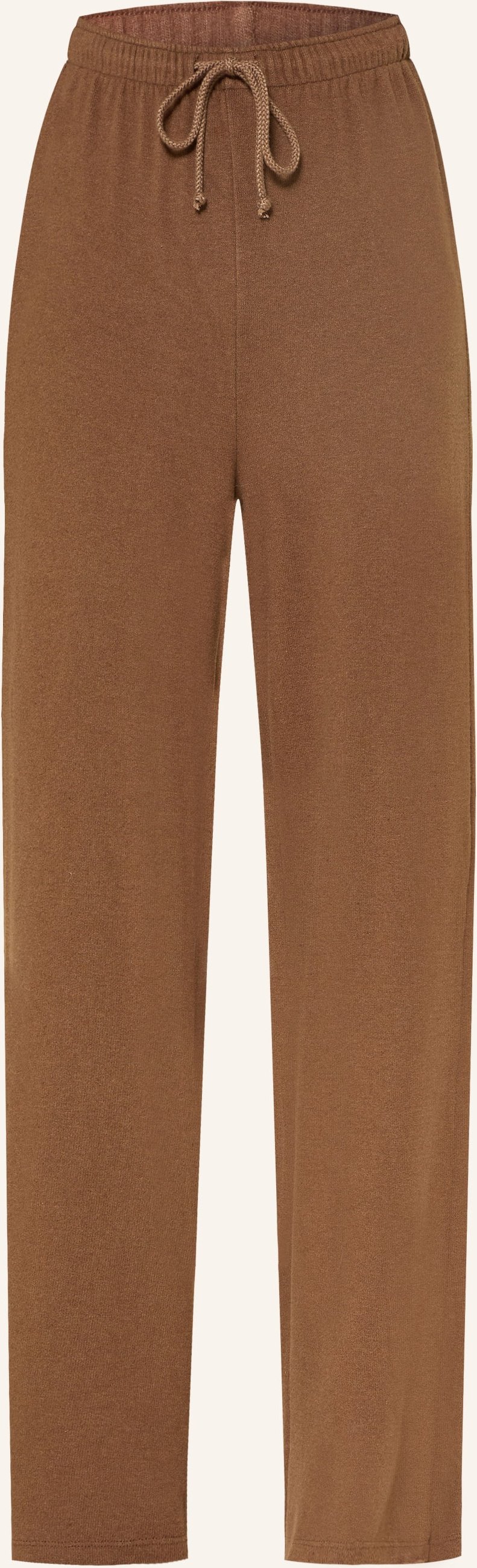 American Vintage Strickhose Im Jogging-Stil braun