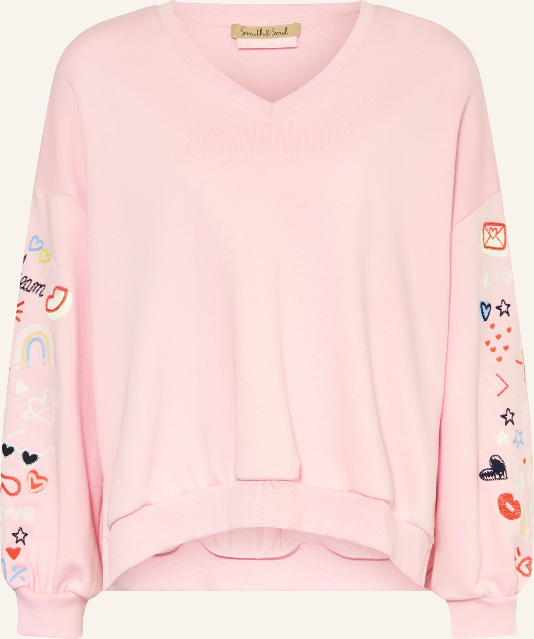 Smith & Soul Oversized-Sweatshirt pink