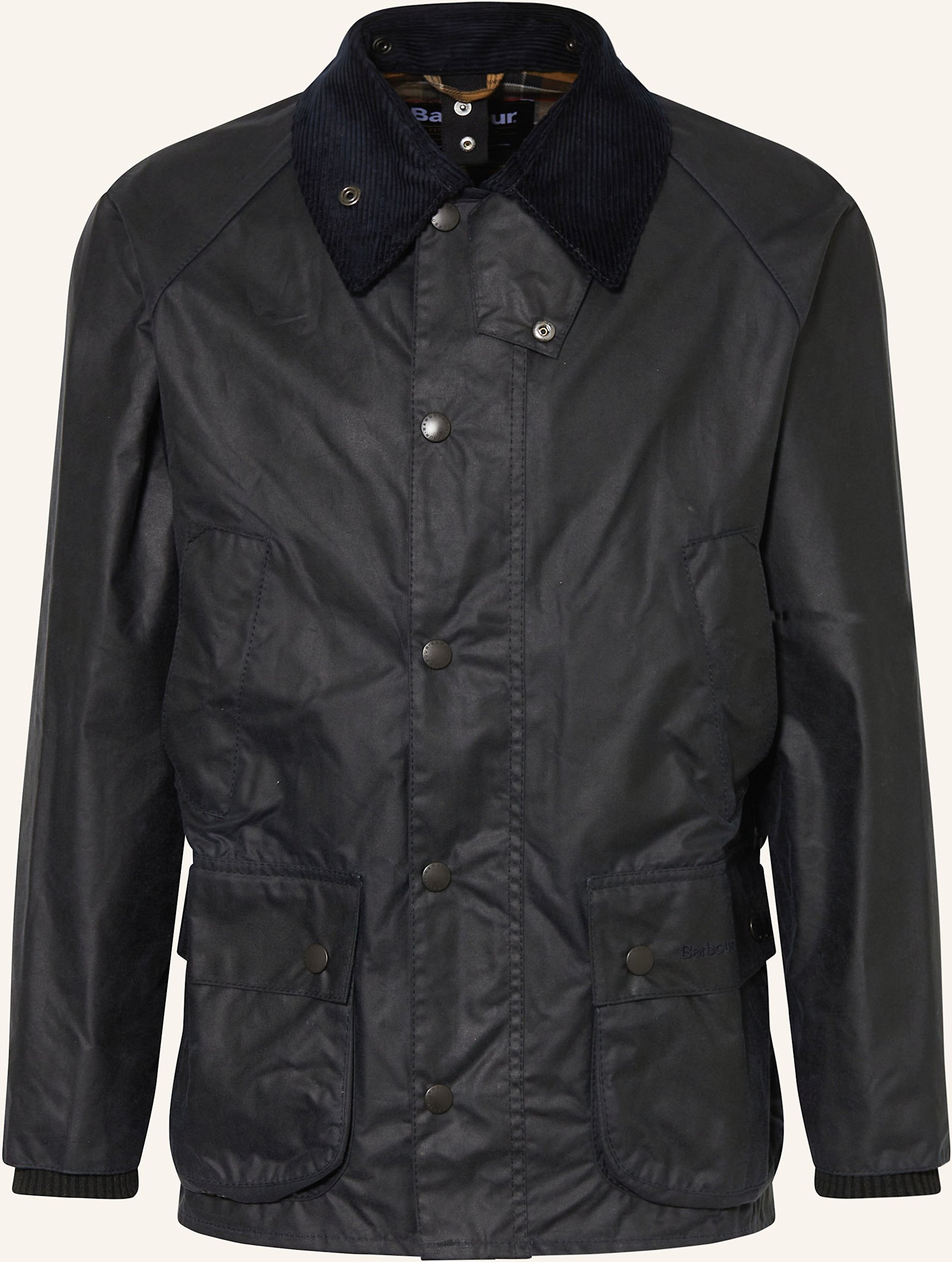 Barbour Fieldjacket Bedale Wax blau