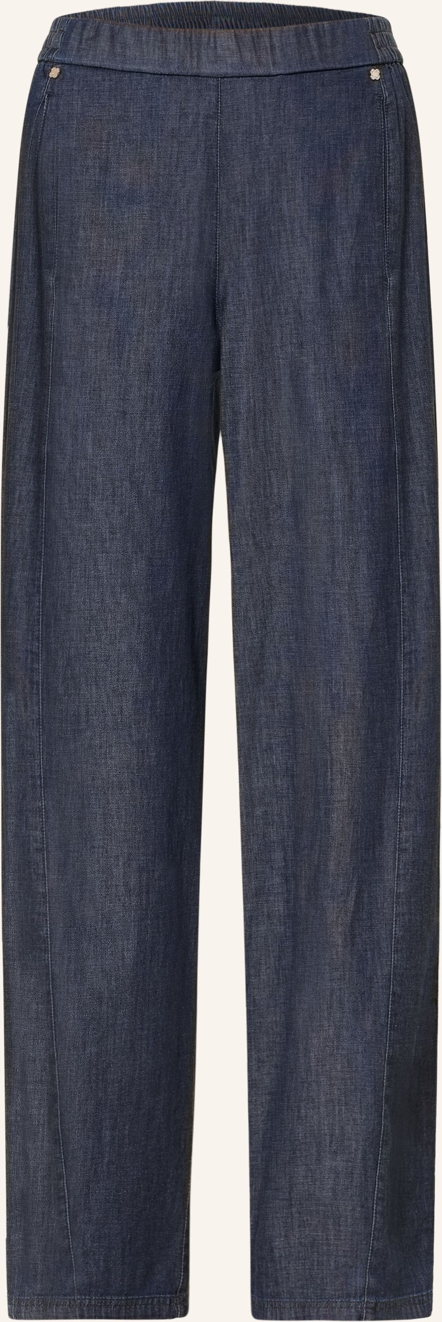 Elena Miro Marlenehose In Jeansoptik blau