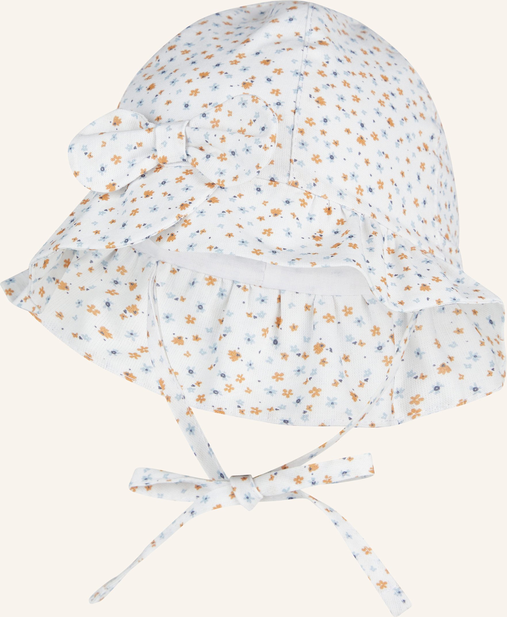 Sterntaler Hut Blümchen weiss