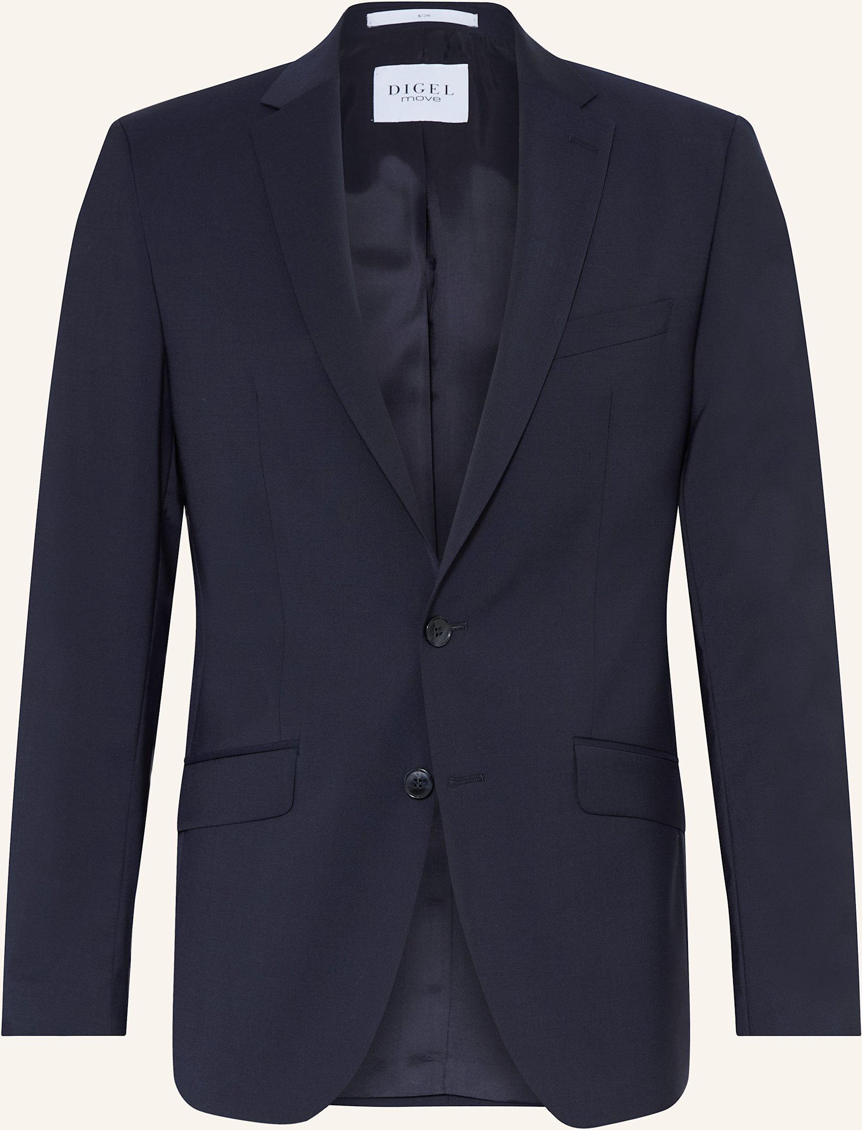 Thumbnail - Digel Move Anzugsakko Allan Slim Fit blau